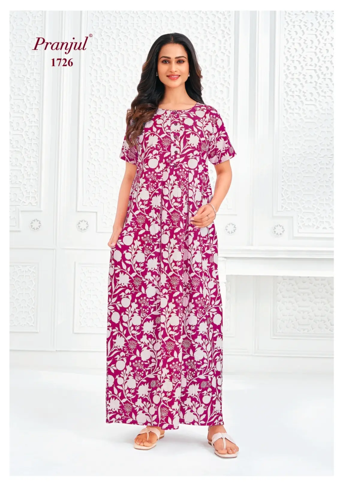 pranjul cotton nighty
