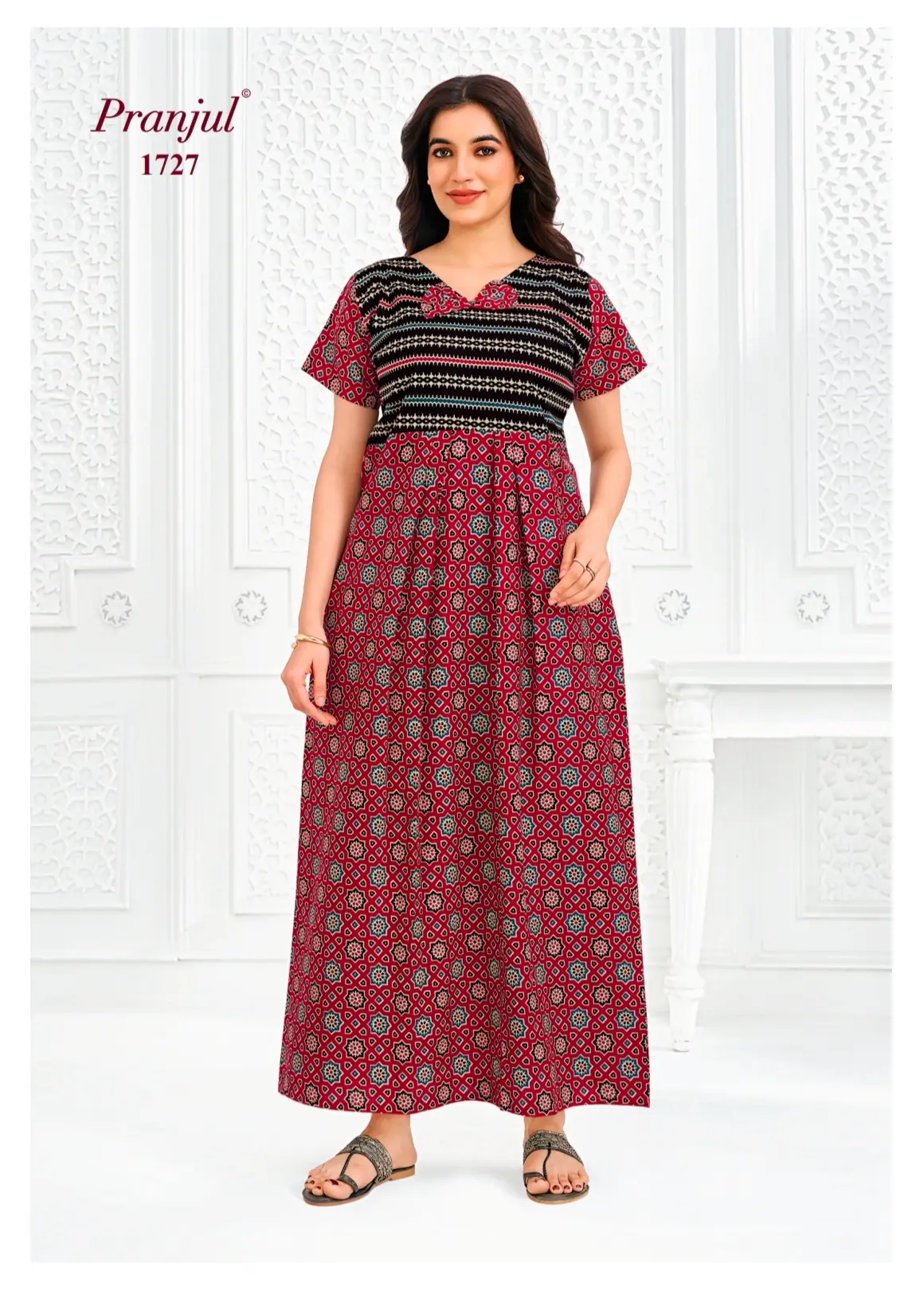 pranjul cotton nighty