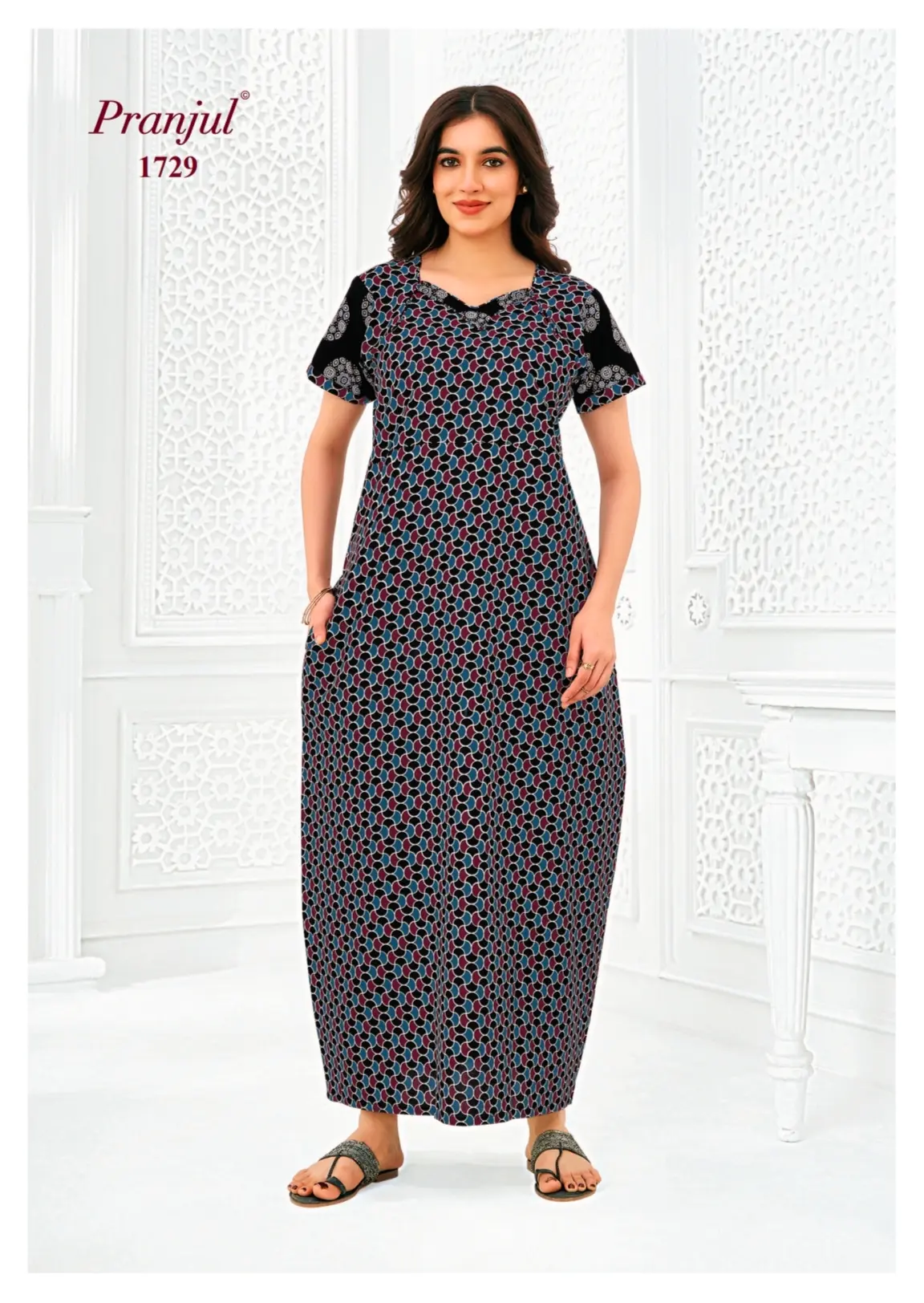 pranjul cotton nighty