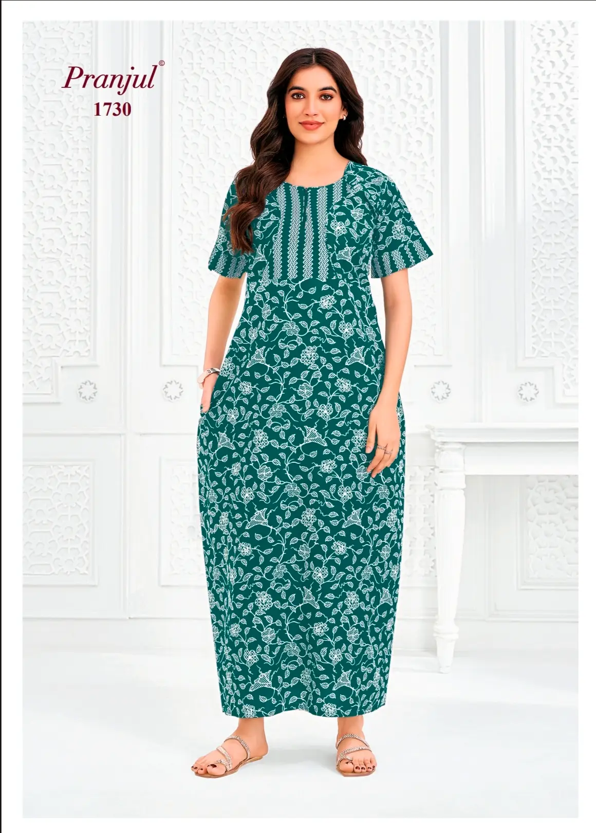 pranjul cotton nighty
