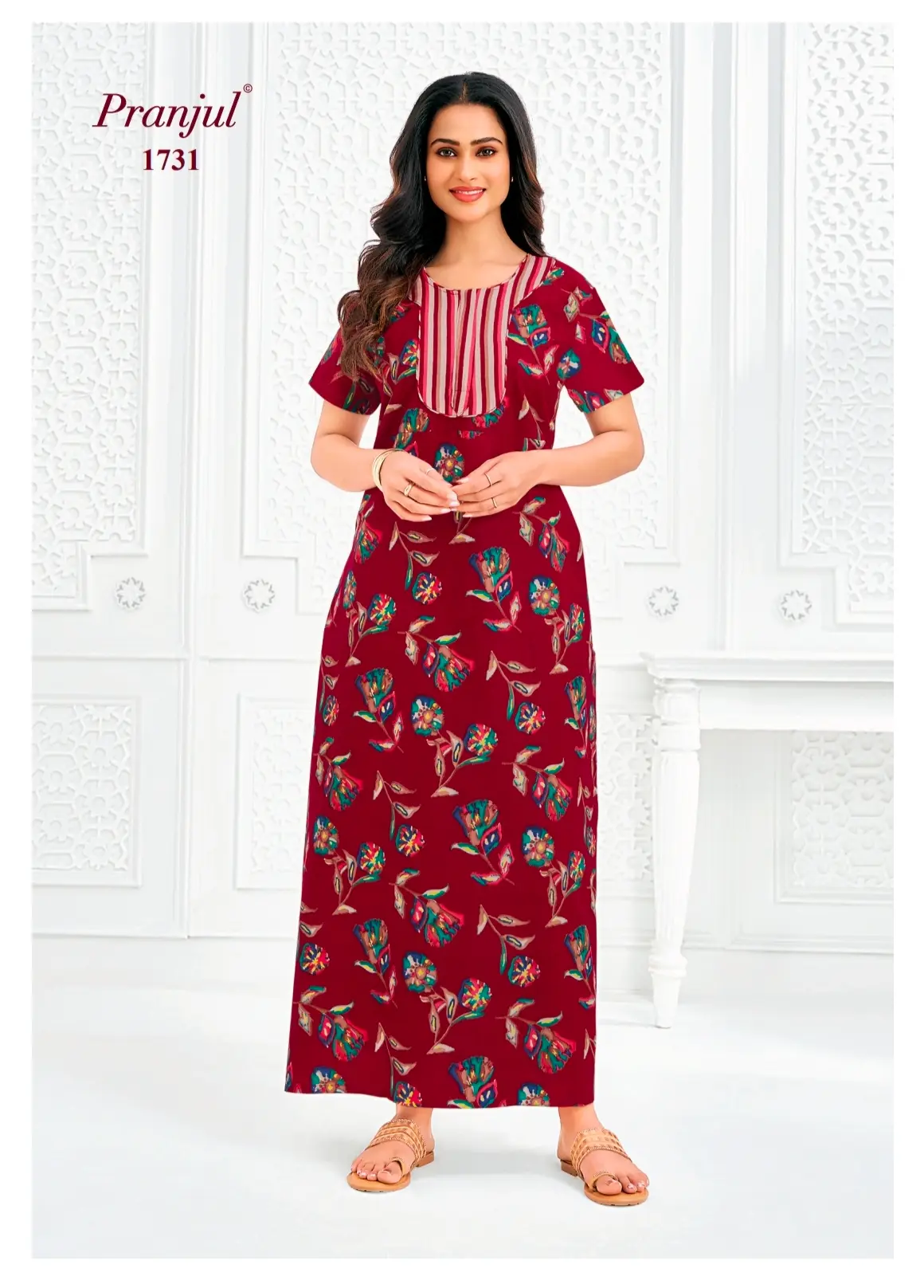 pranjul cotton nighty