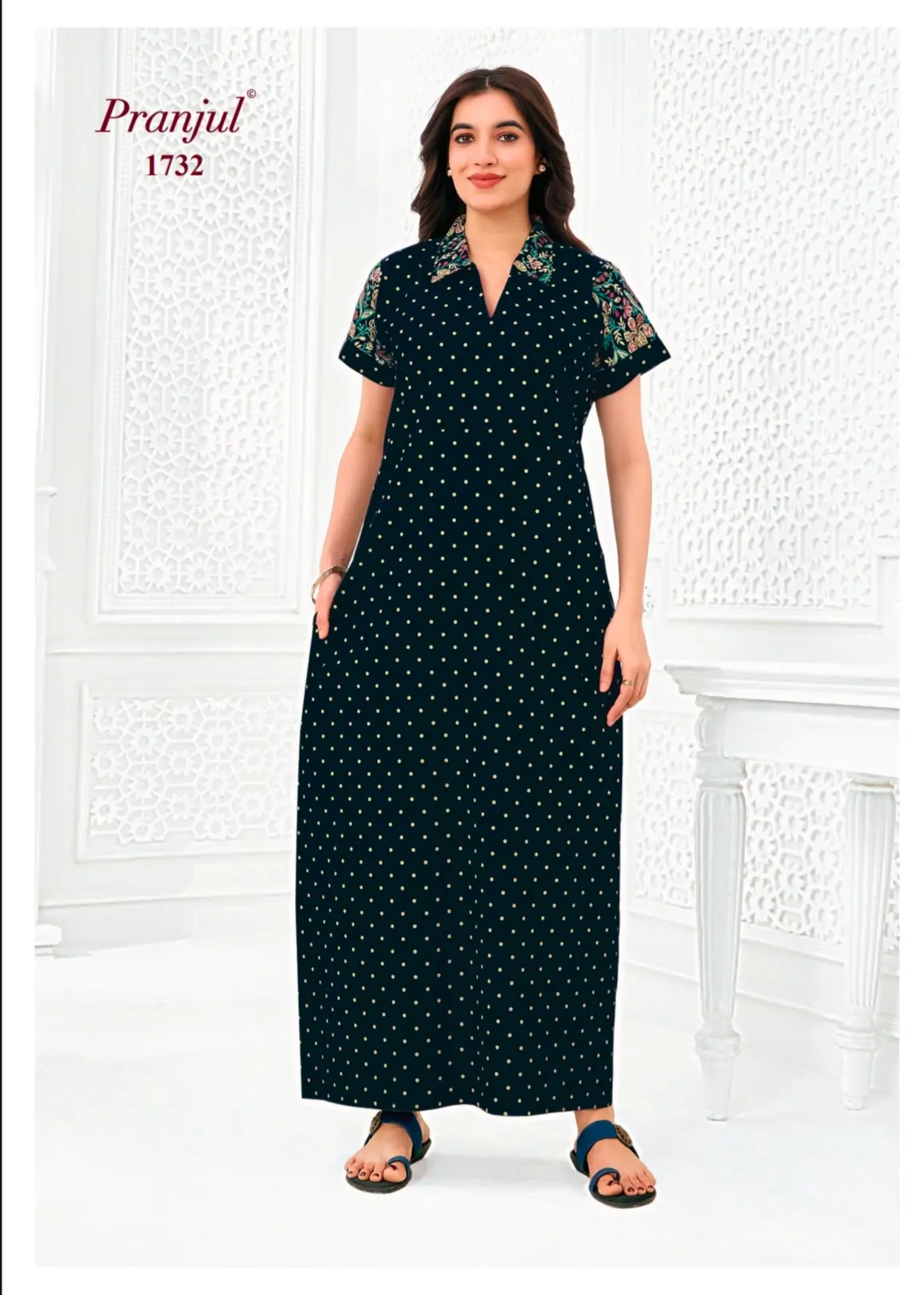 pranjul cotton nighty