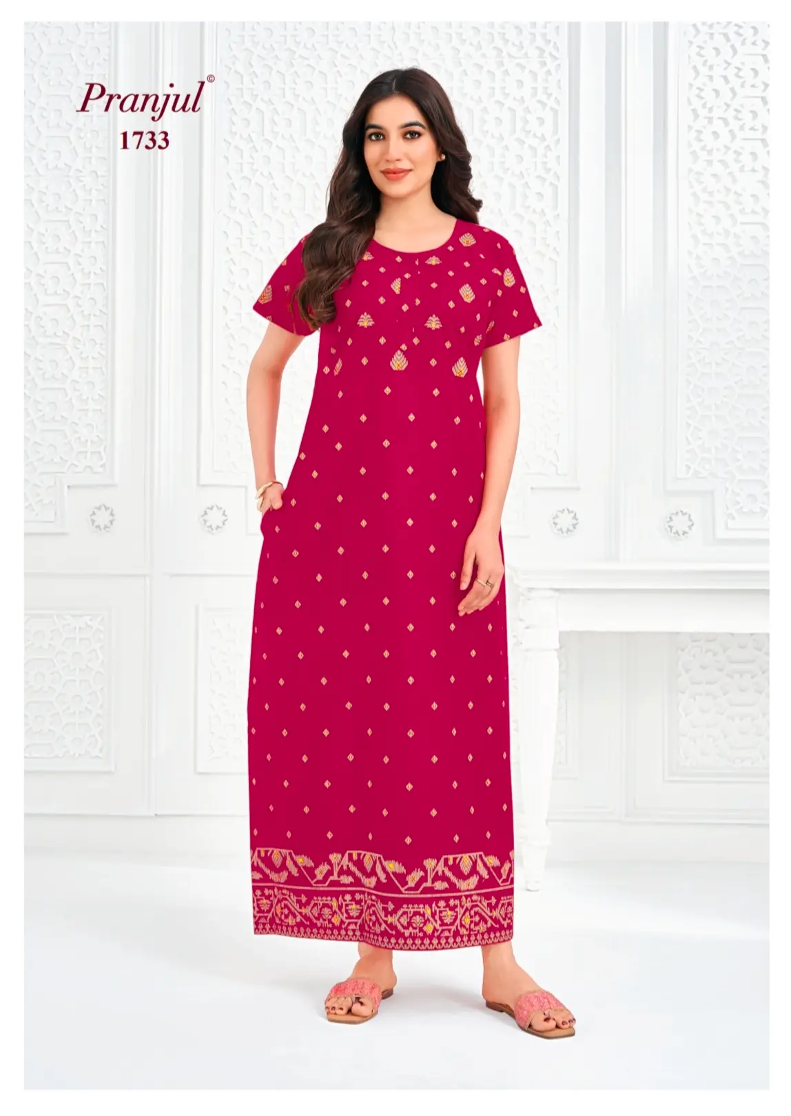 pranjul cotton nighty