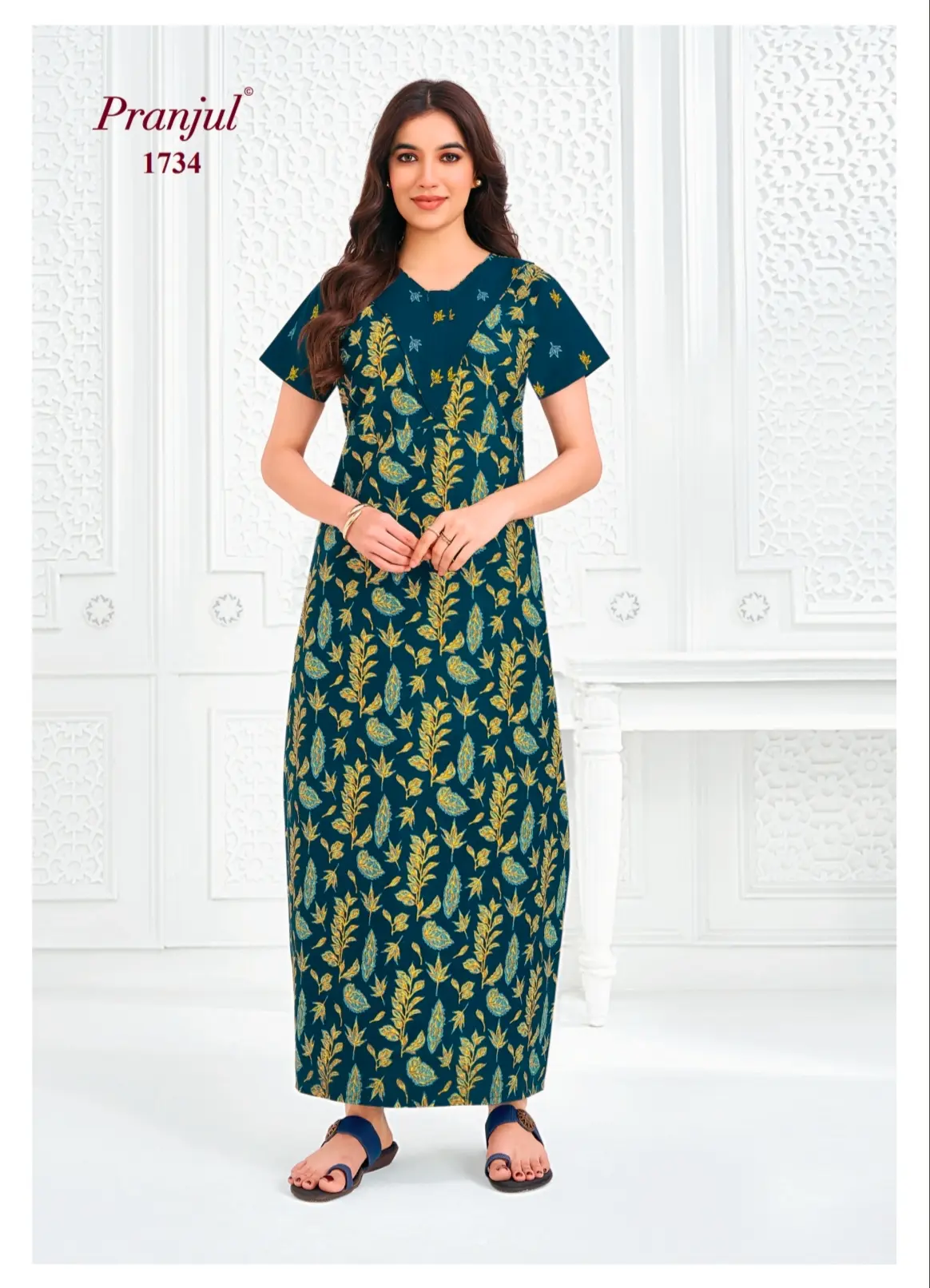 pranjul cotton nighty