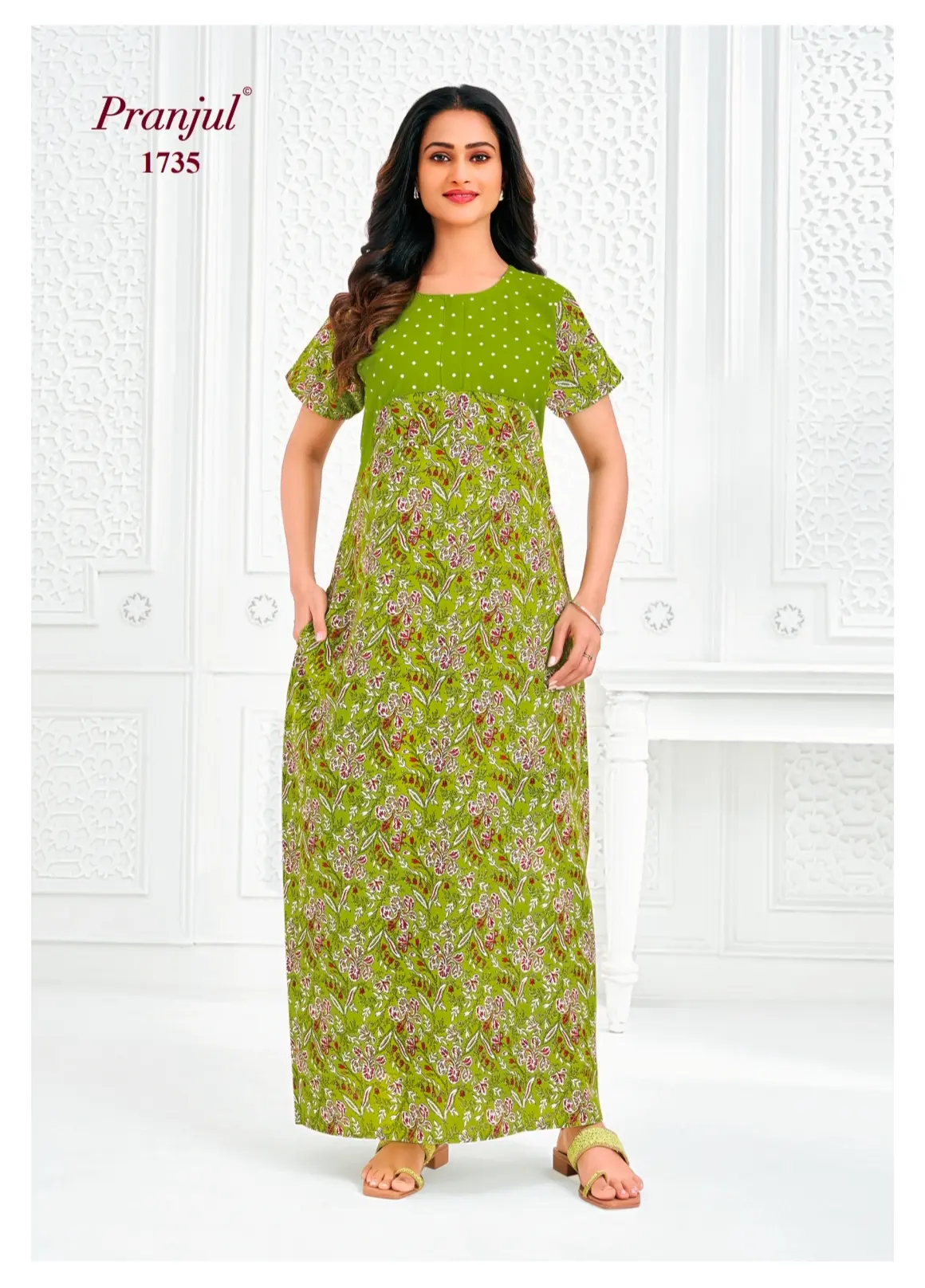 pranjul cotton nighty