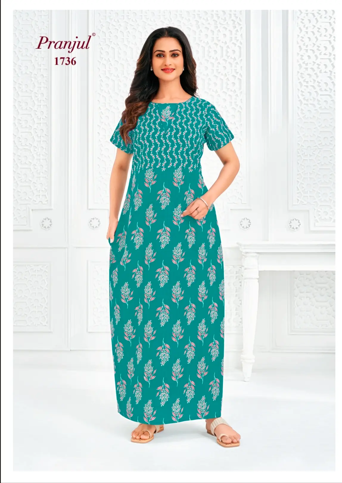 pranjul cotton nighty