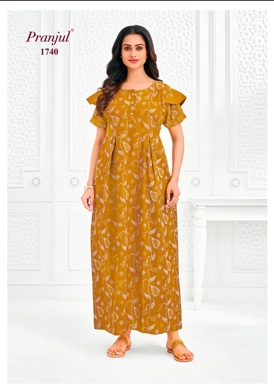 pranjul cotton nighty