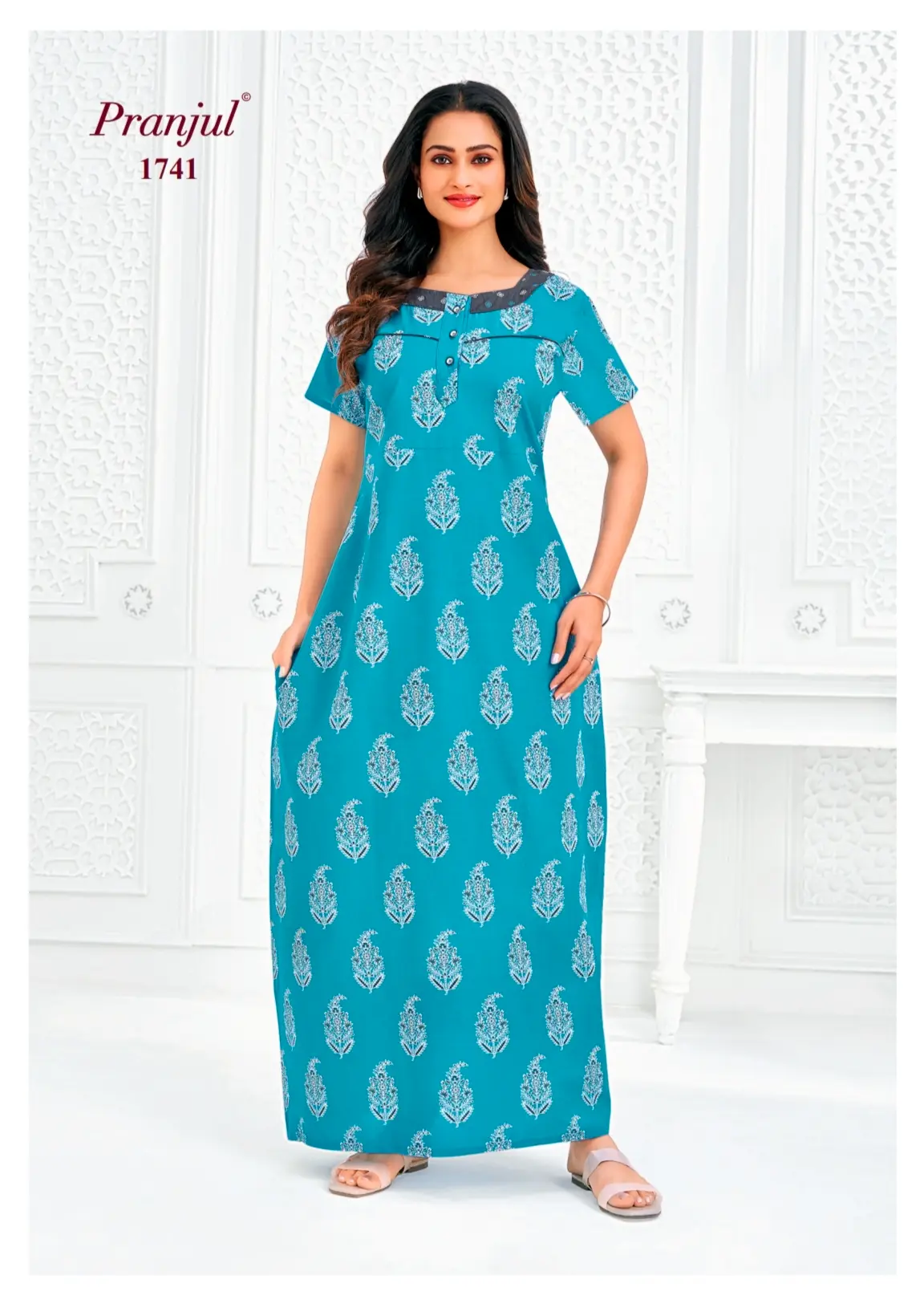 pranjul cotton nighty