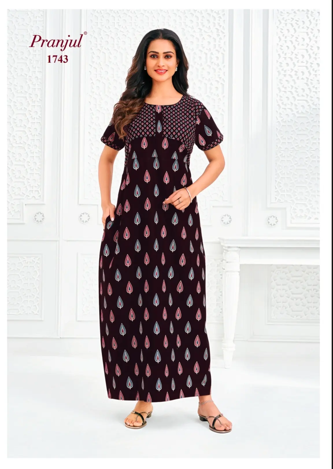pranjul cotton nighty