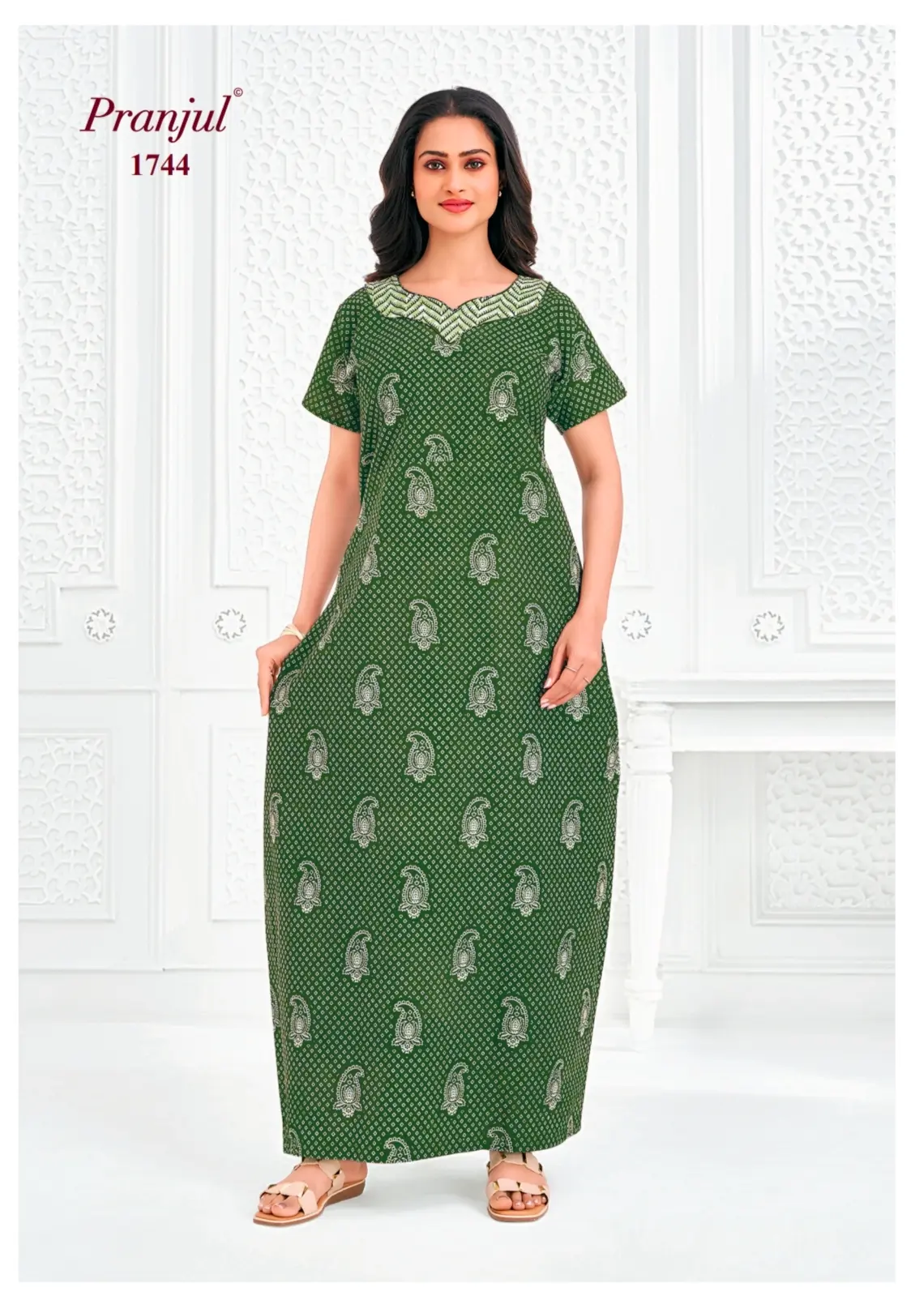 pranjul cotton nighty