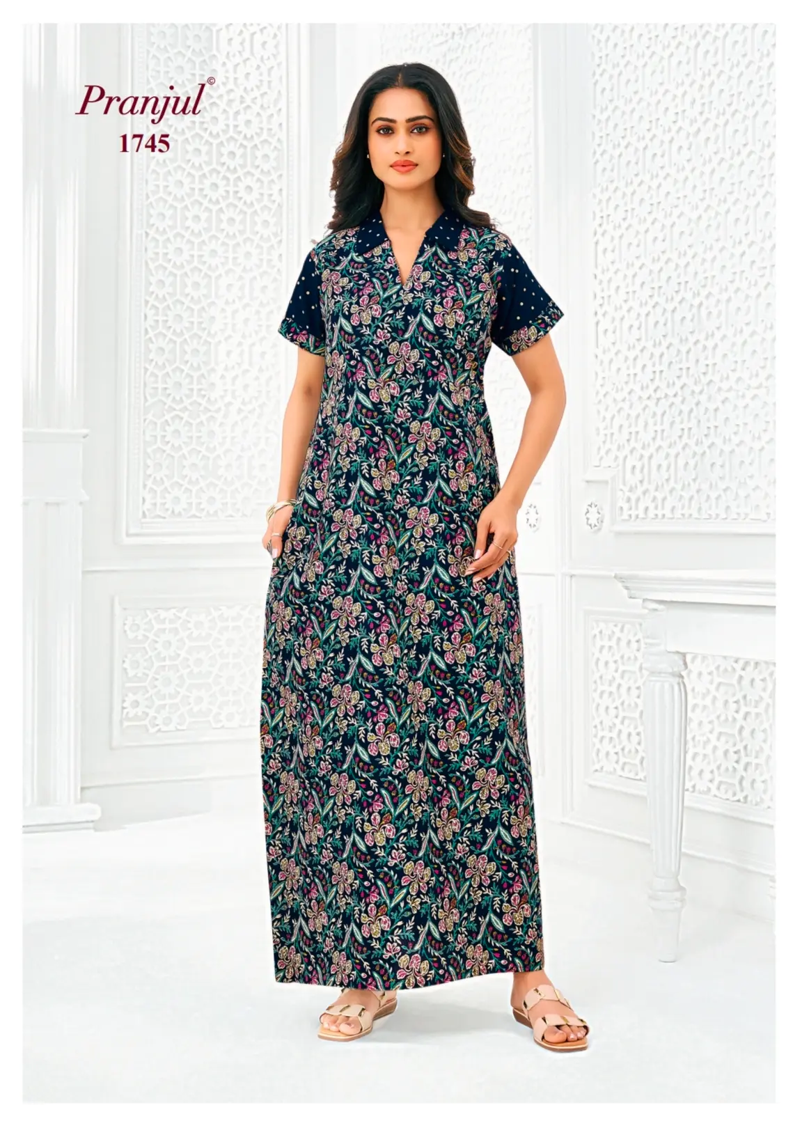 pranjul cotton nighty