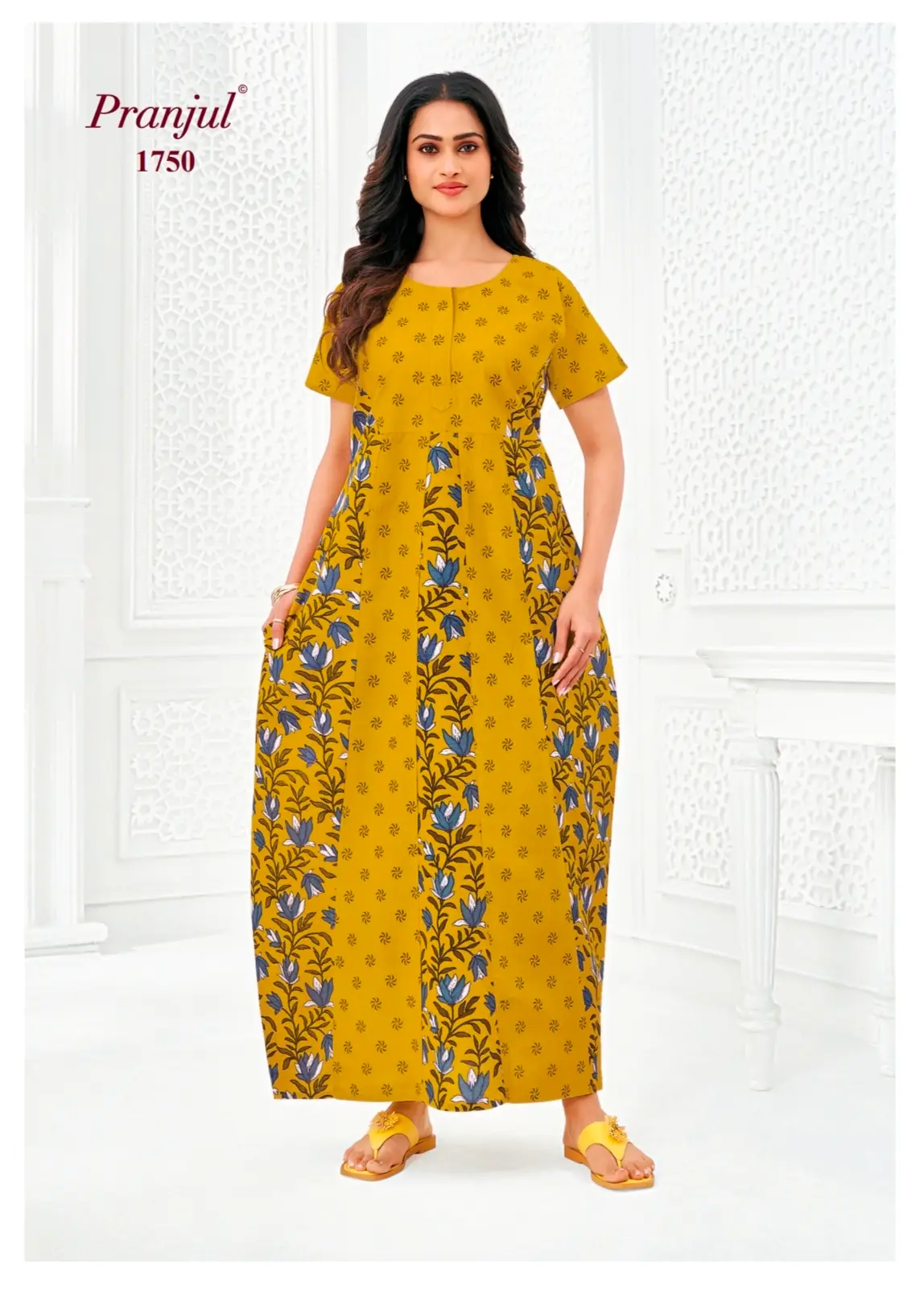 pranjul cotton nighty