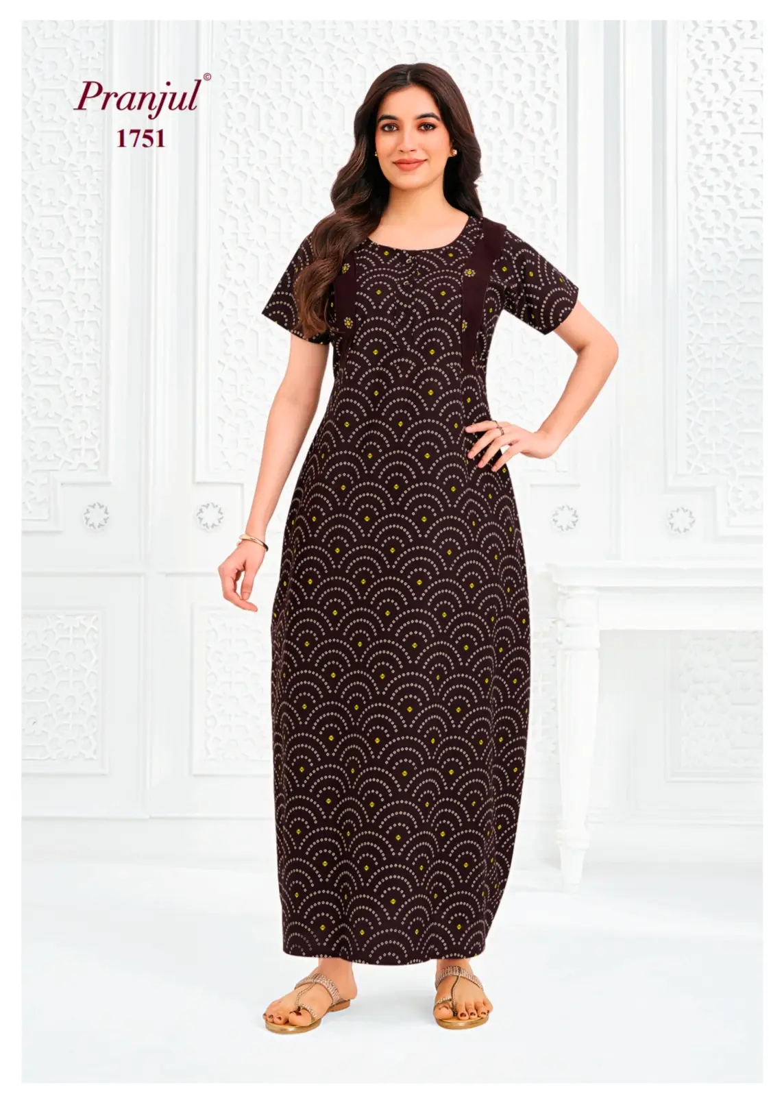 pranjul cotton nighty