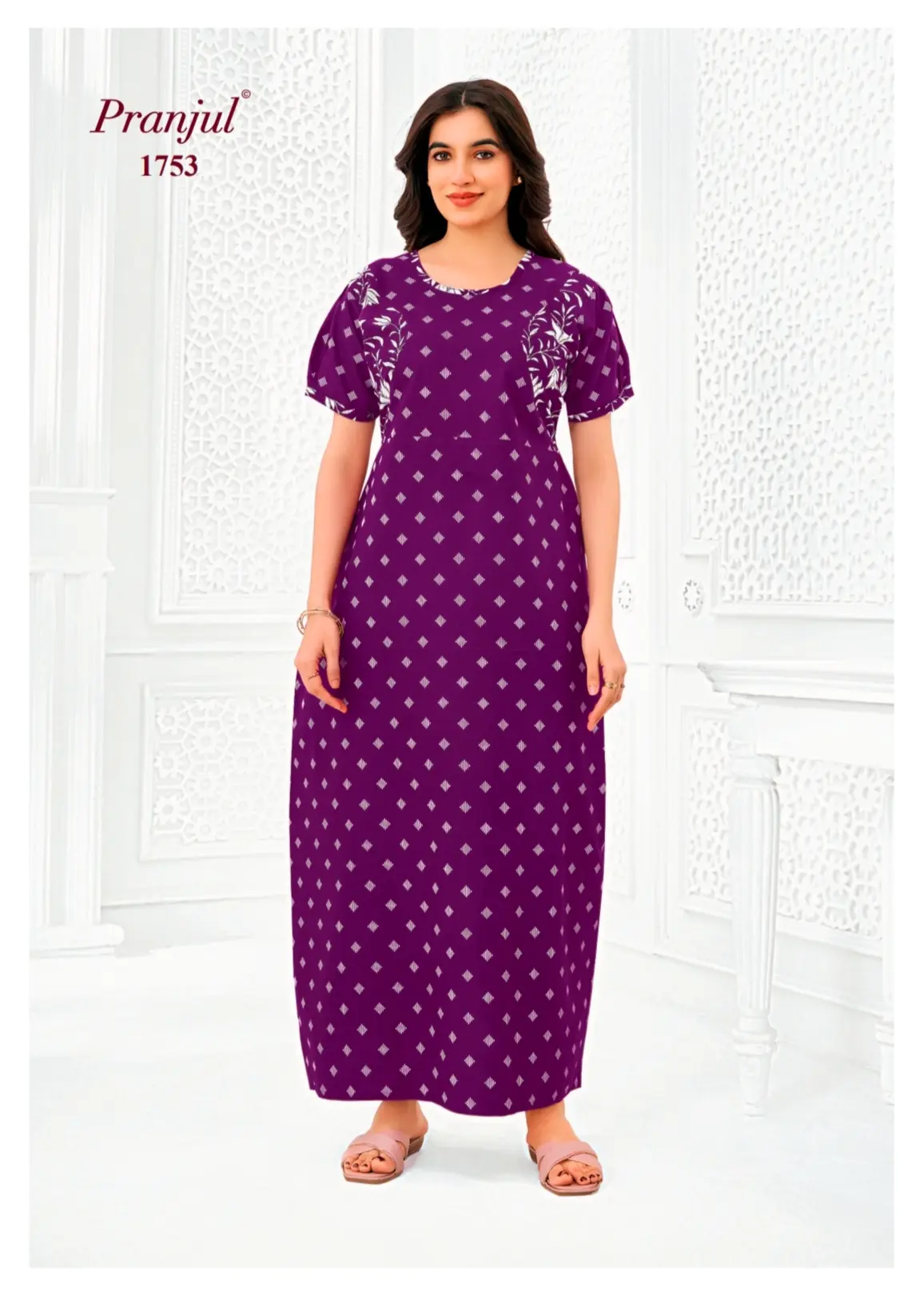 pranjul cotton nighty