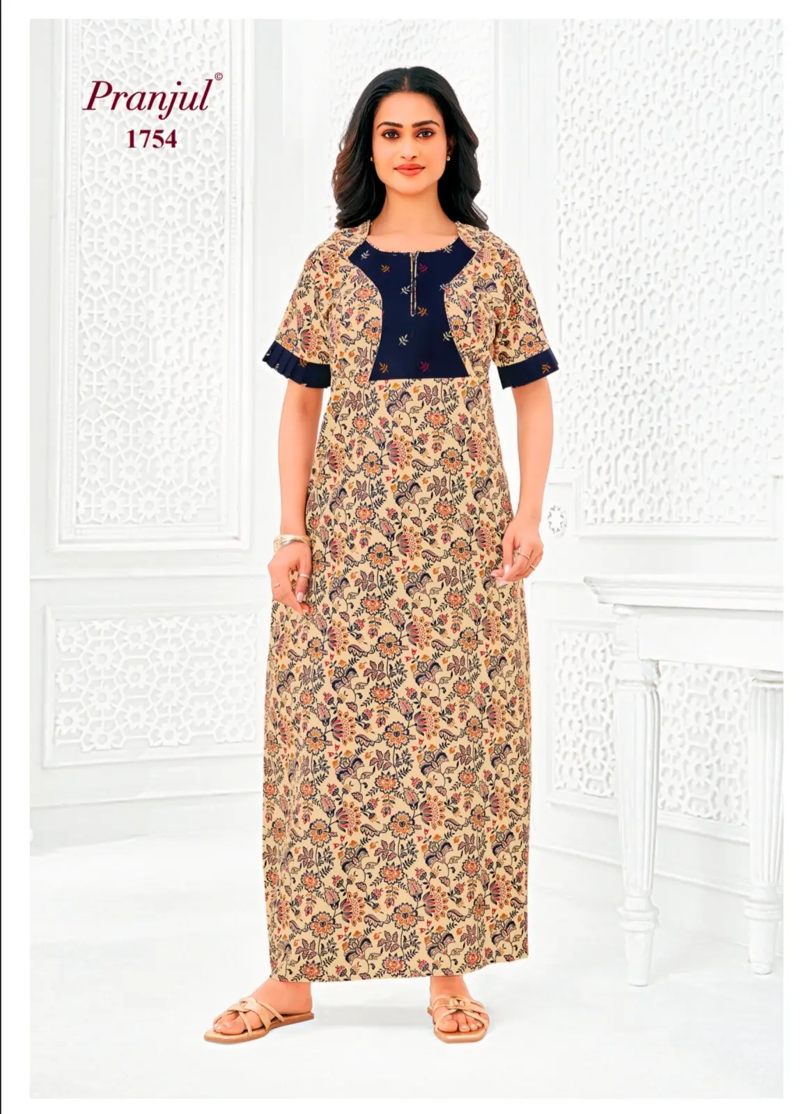 pranjul cotton nighty