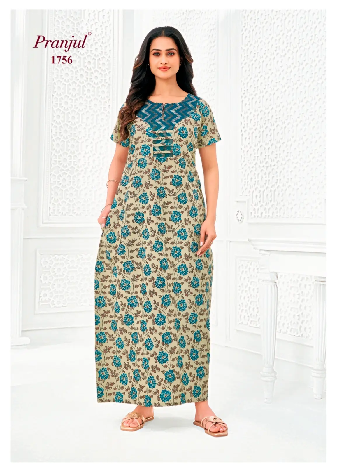 pranjul cotton nighty