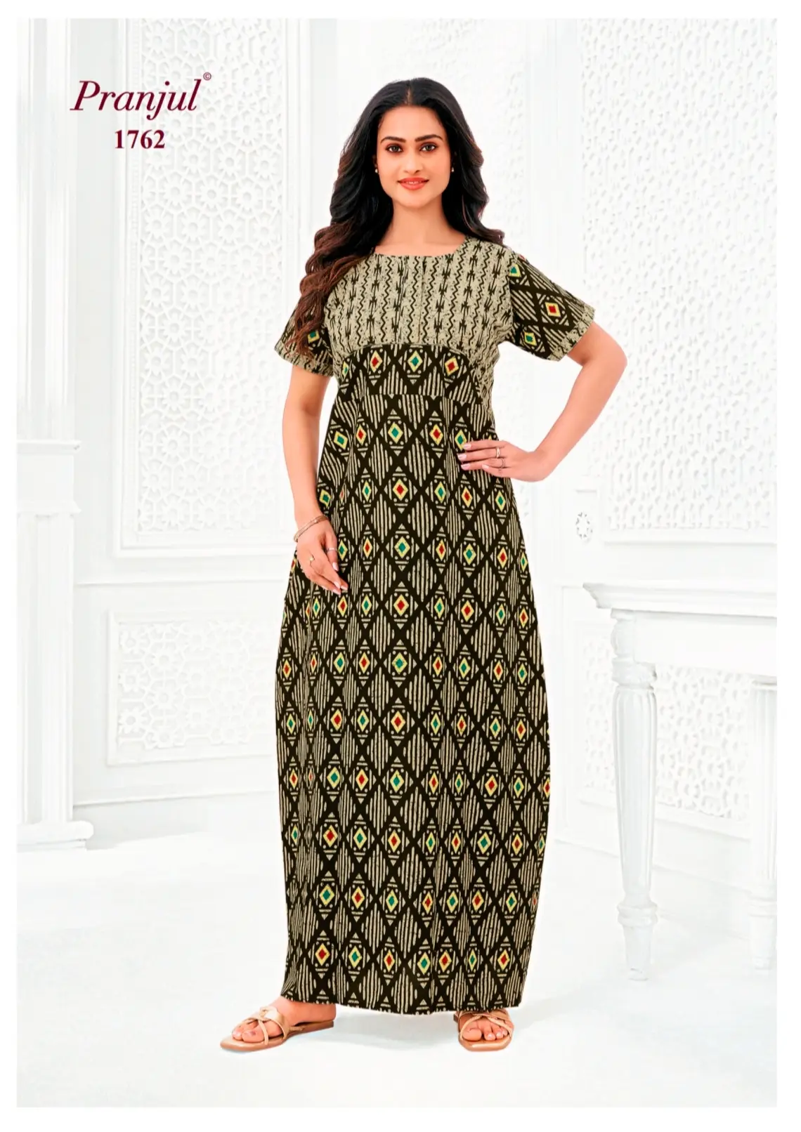 pranjul cotton nighty