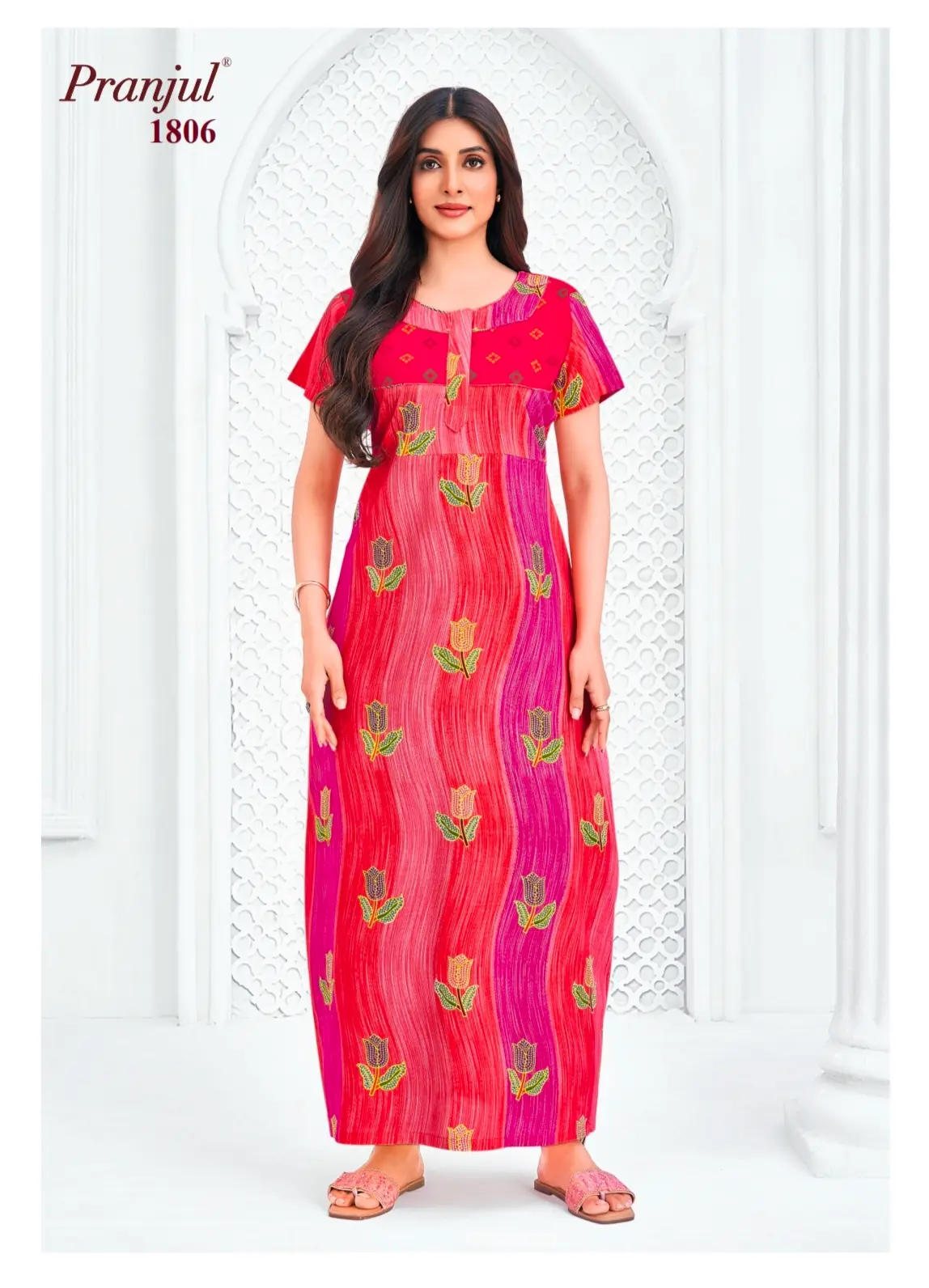 pranjul cotton nighty
