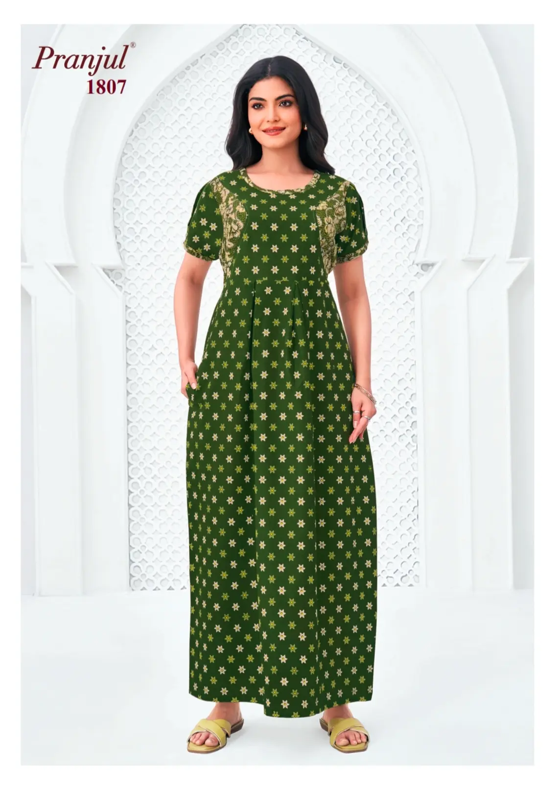 pranjul cotton nighty