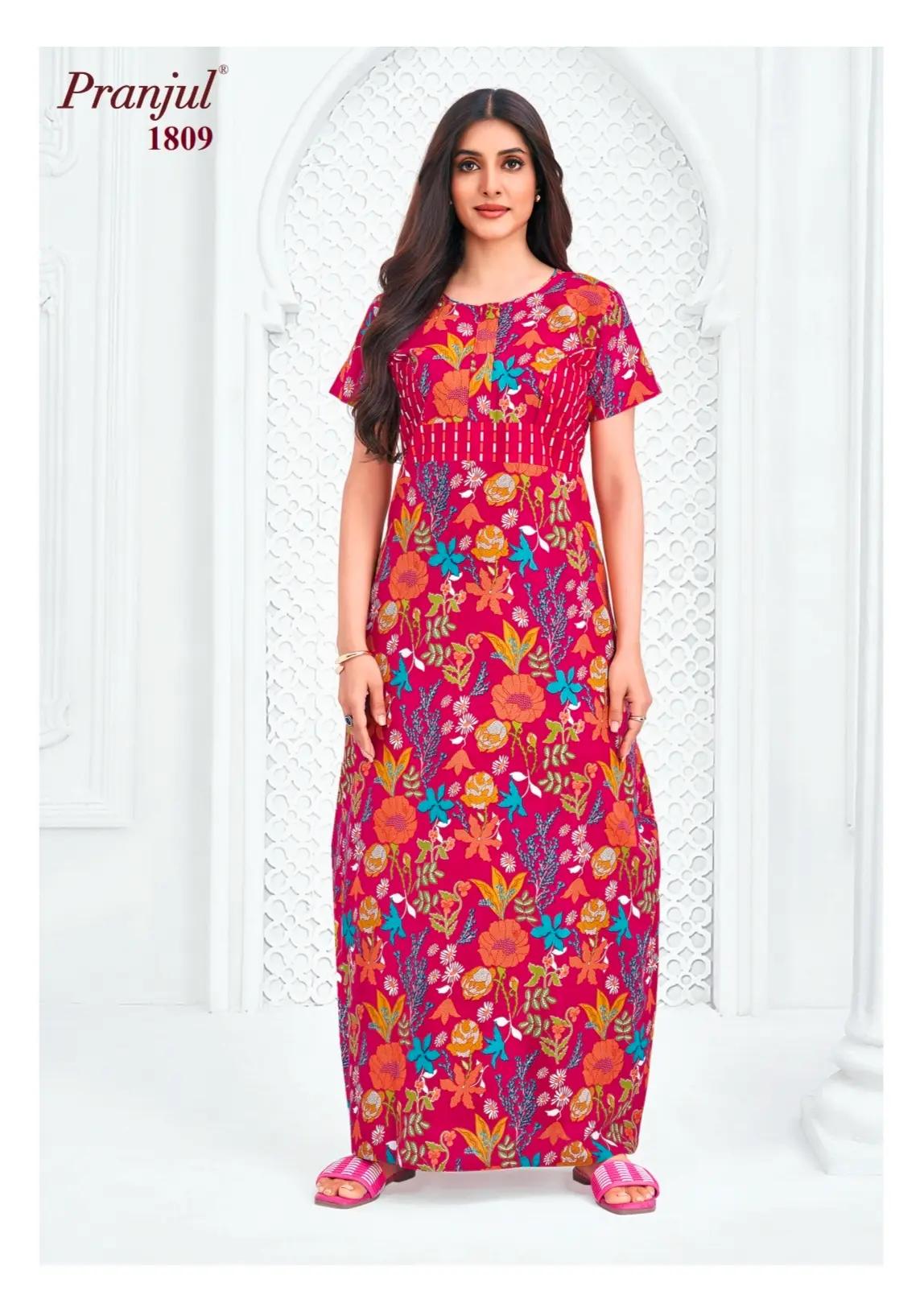 pranjul cotton nighty