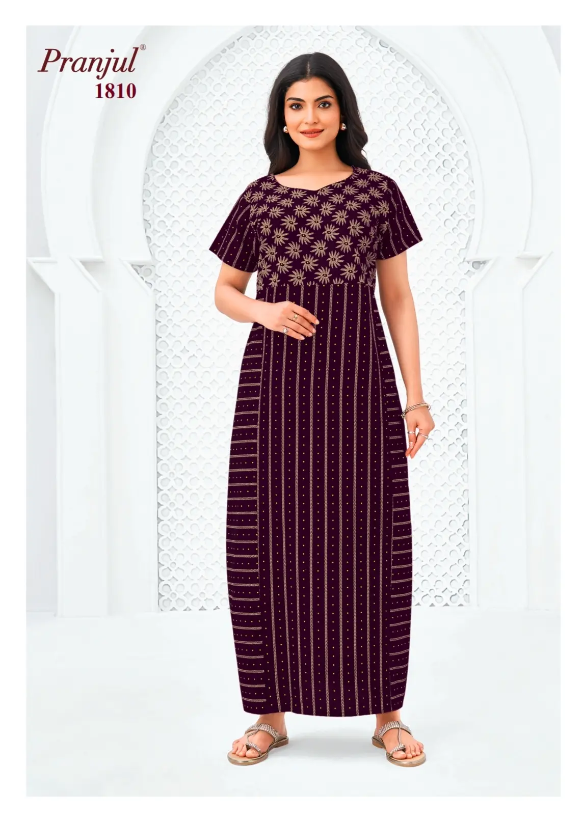 pranjul cotton nighty