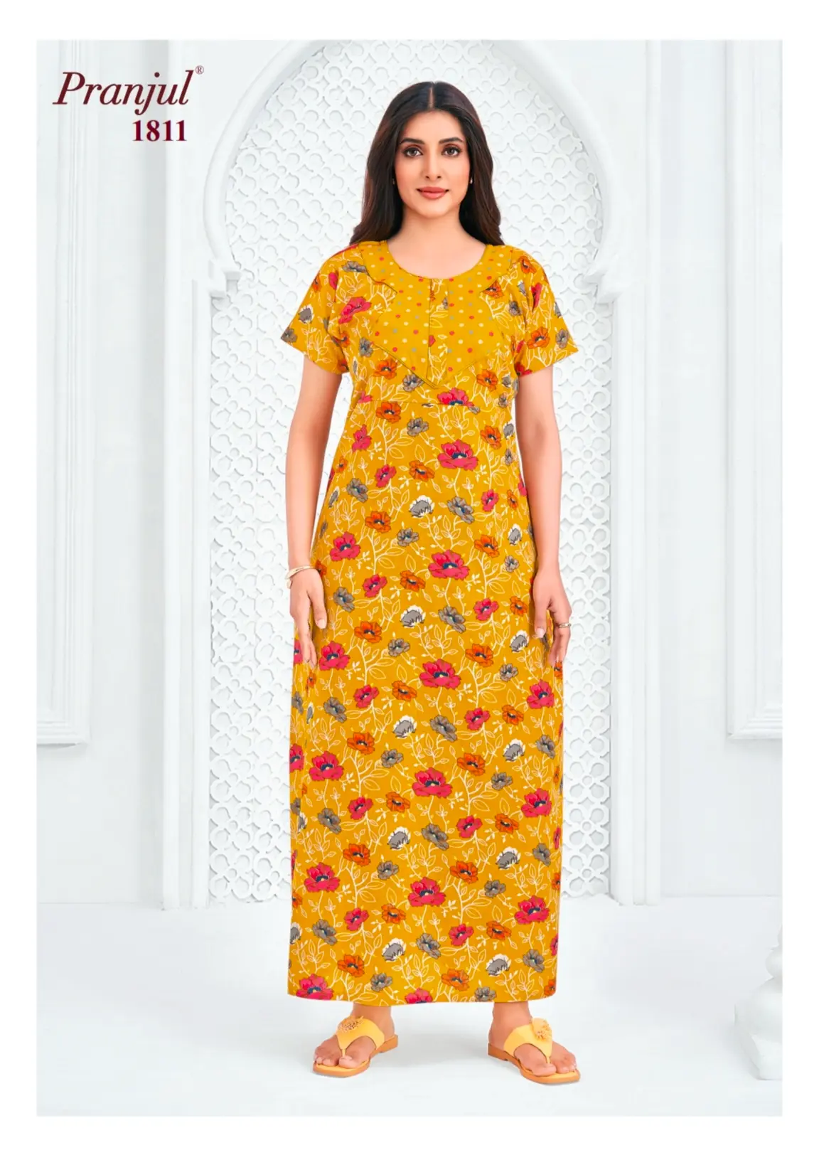 pranjul cotton nighty