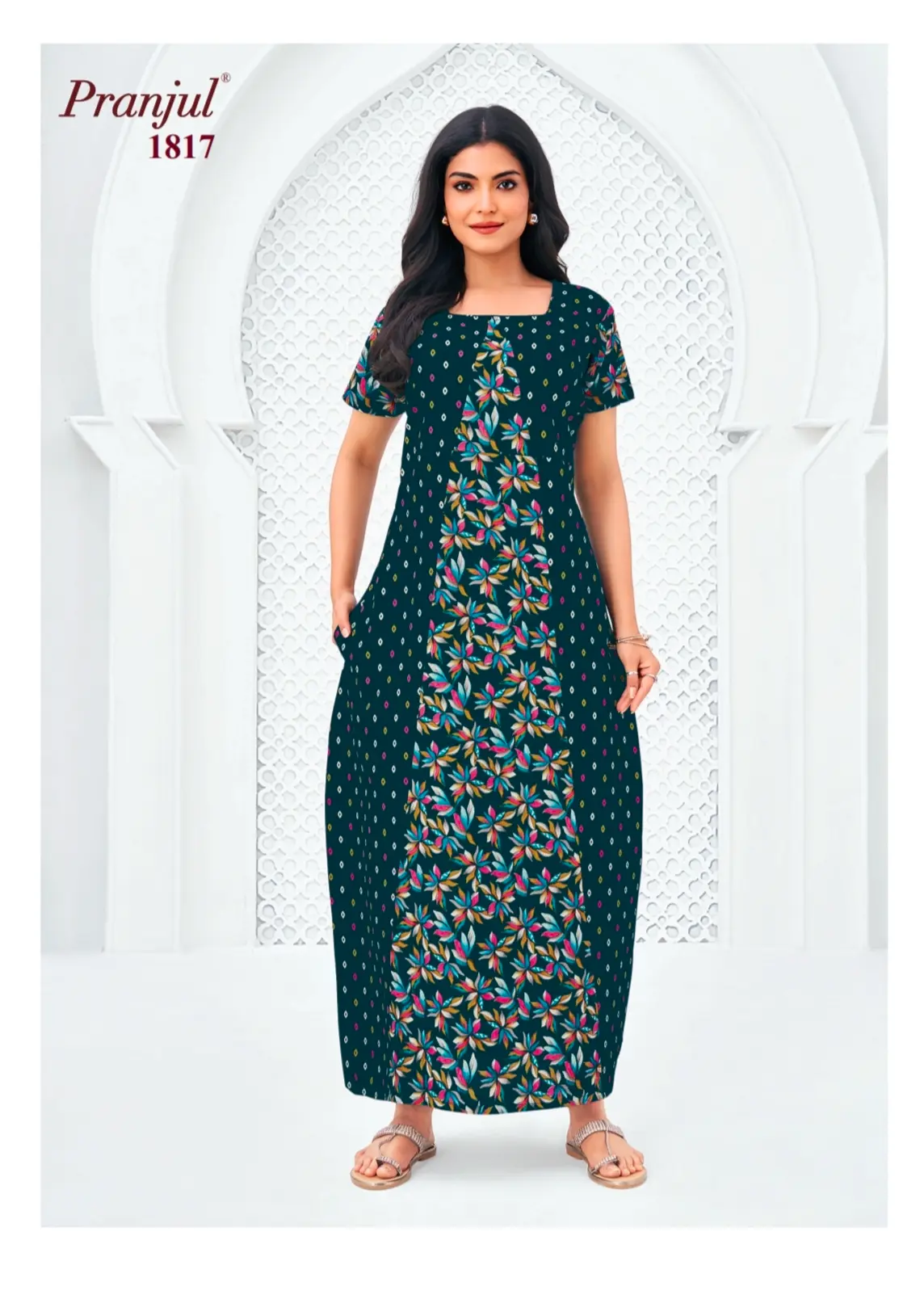 pranjul cotton nighty