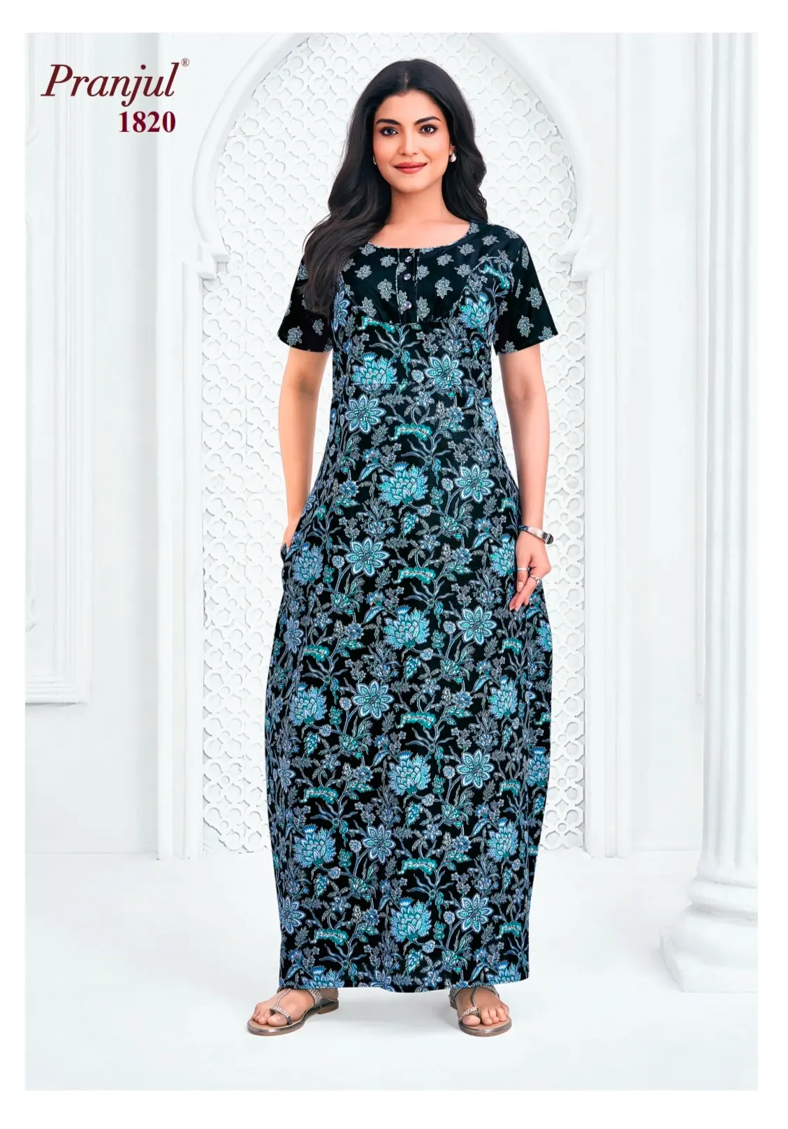 pranjul cotton nighty
