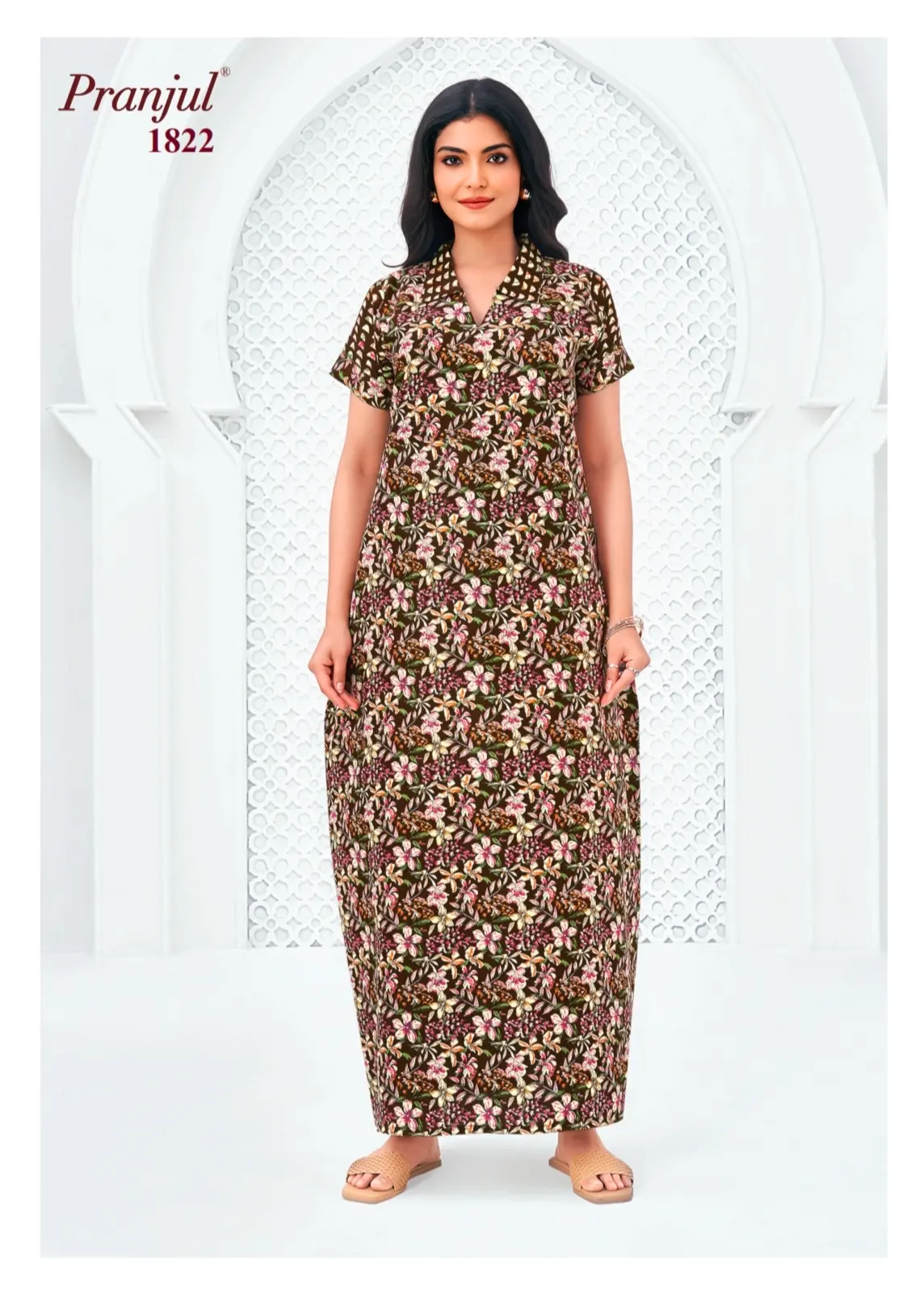 pranjul cotton nighty