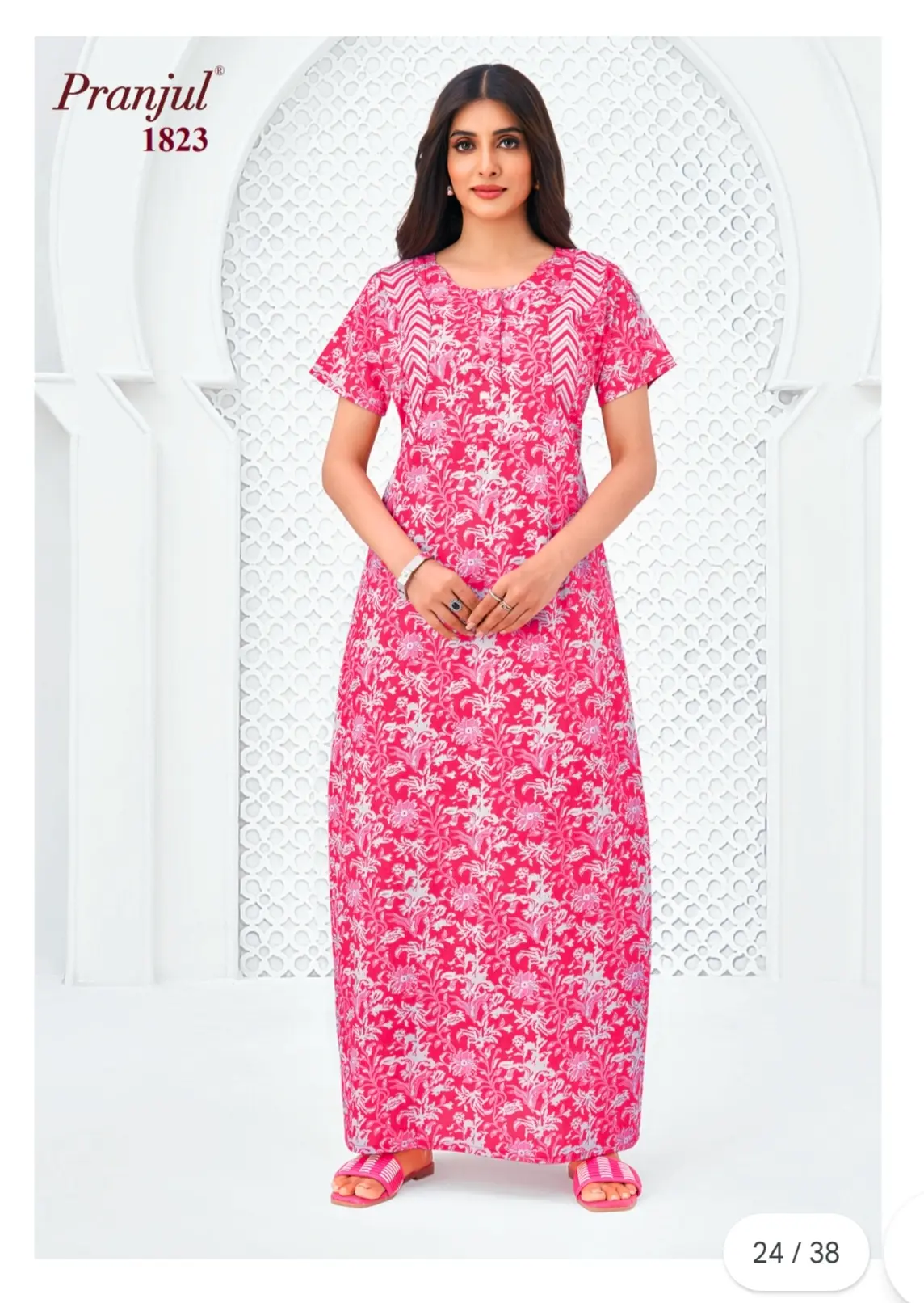 pranjul cotton nighty