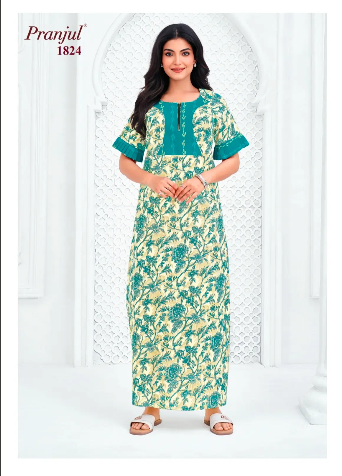 pranjul cotton nighty