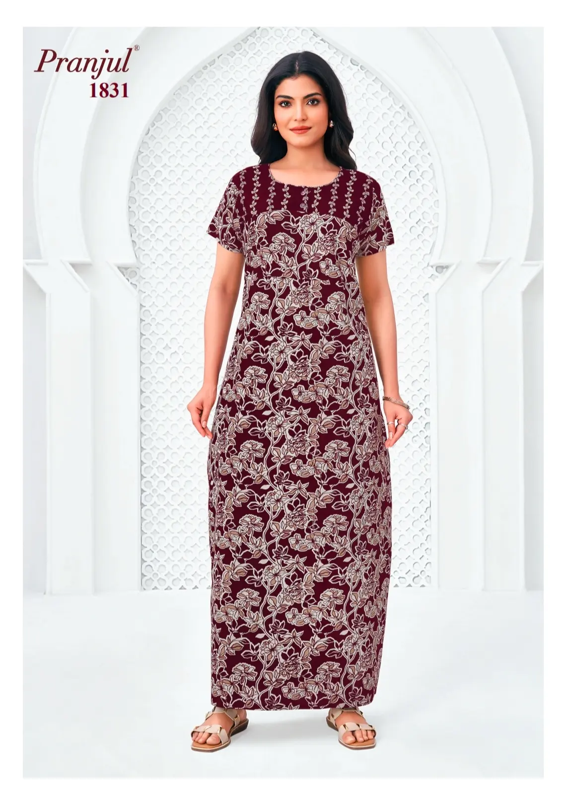 pranjul cotton nighty