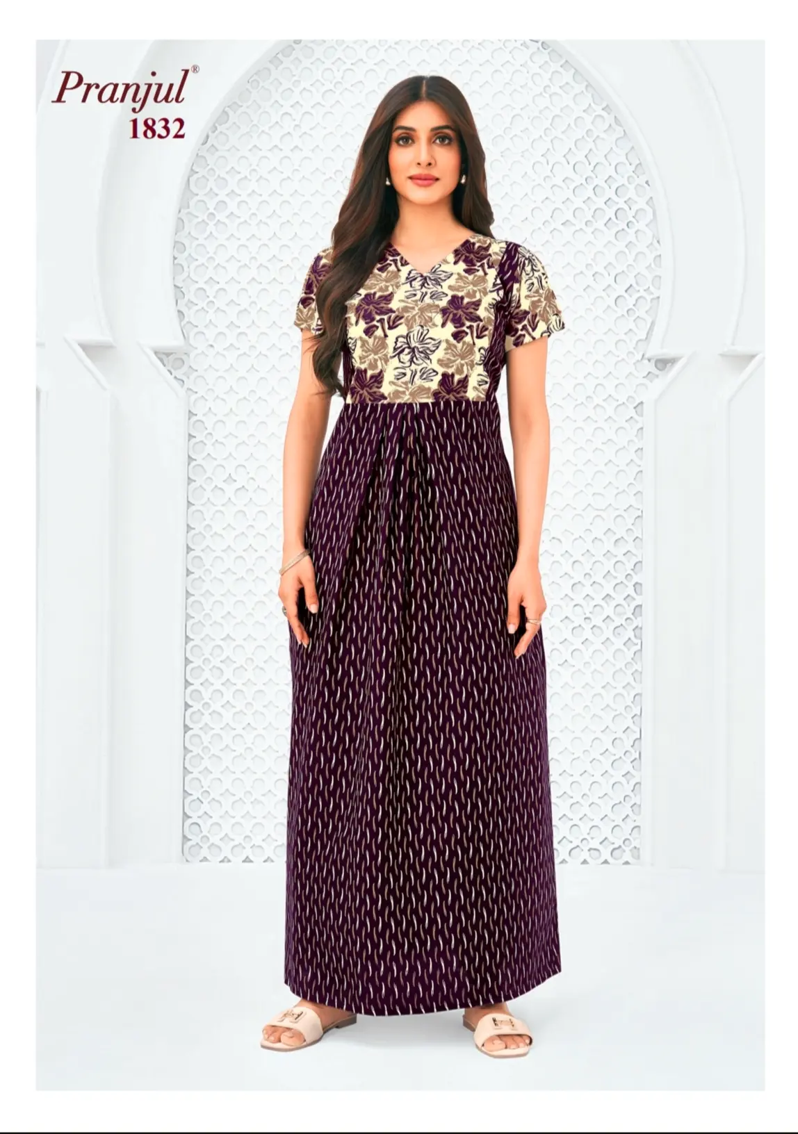 pranjul cotton nighty