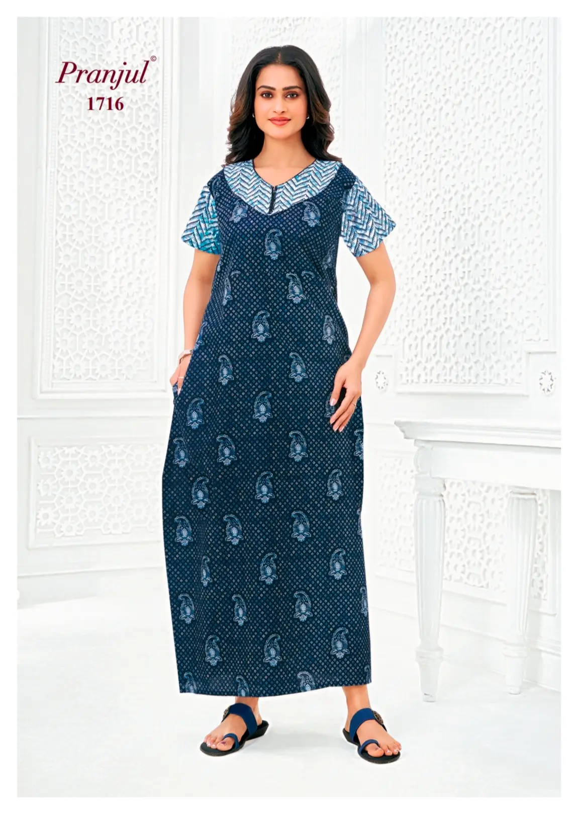 pranjul cotton nighty