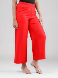 Cotton Lycra Palazzo Pant for Women