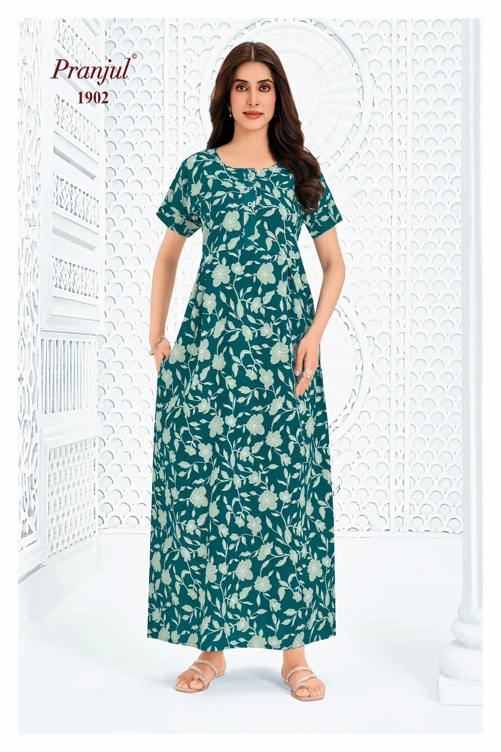 pranjul cotton nighty