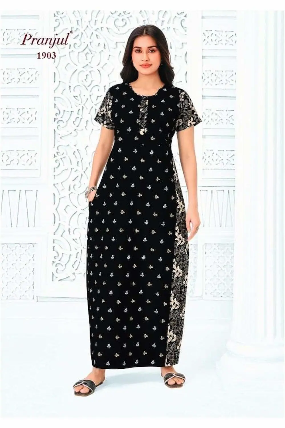 pranjul cotton nighty