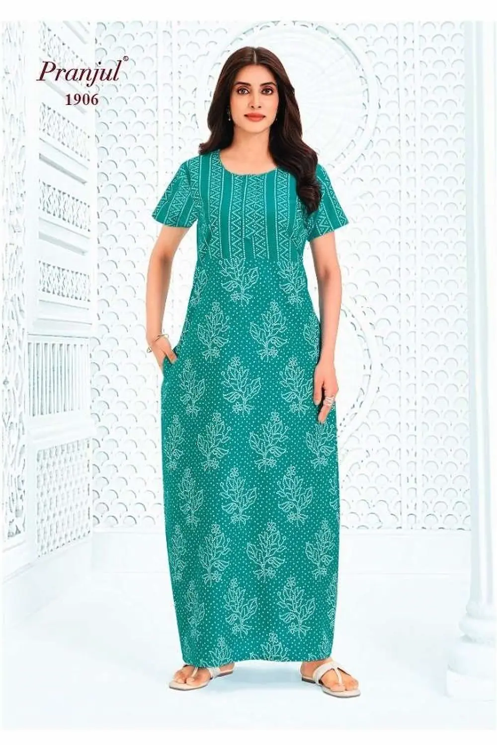 pranjul cotton nighty