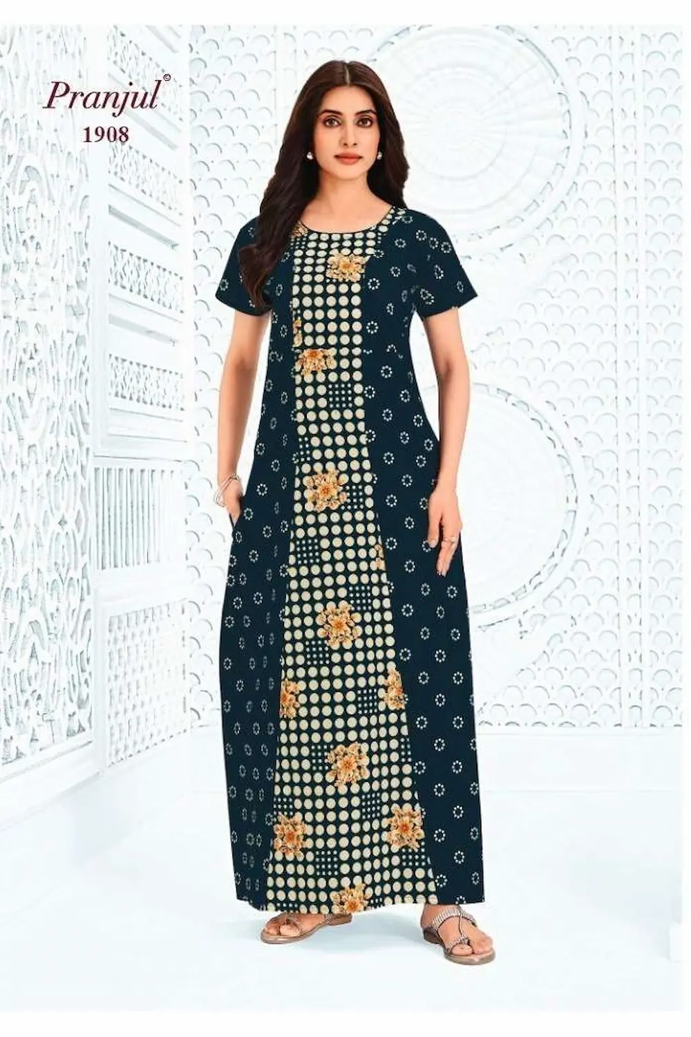 pranjul cotton nighty