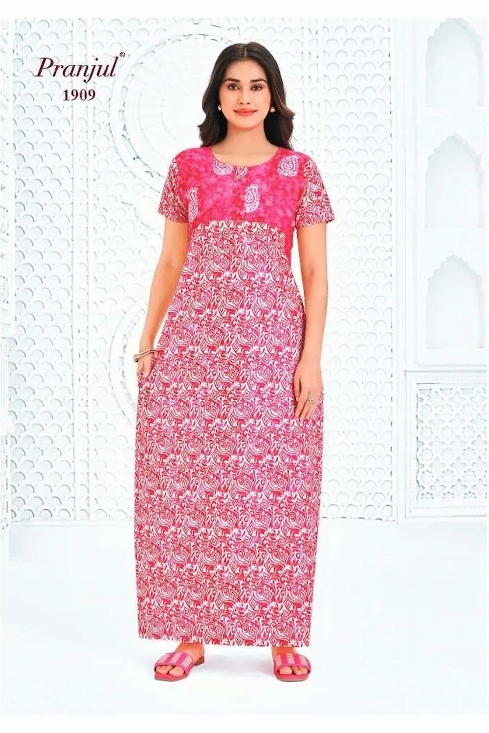 pranjul cotton nighty