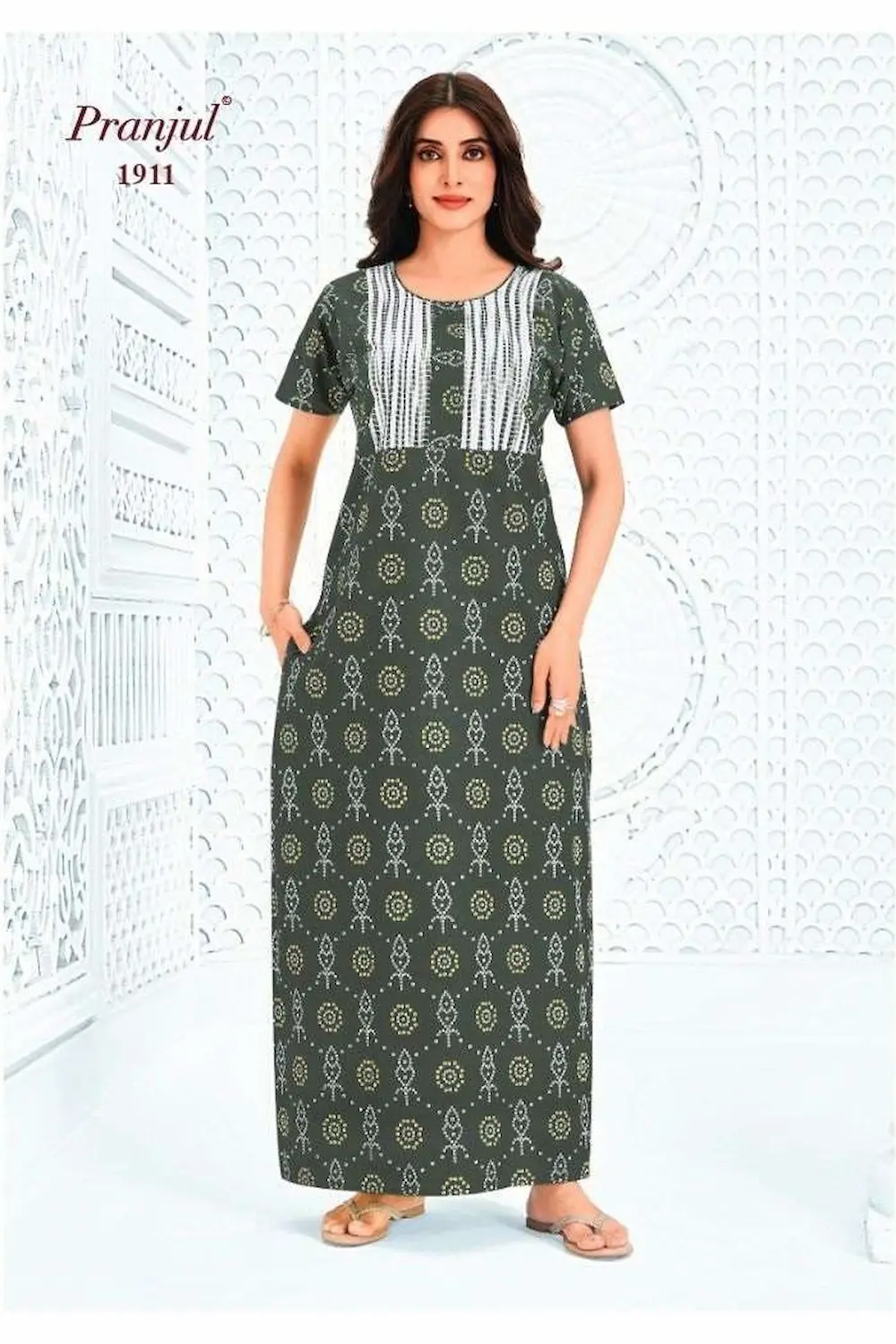 pranjul cotton nighty
