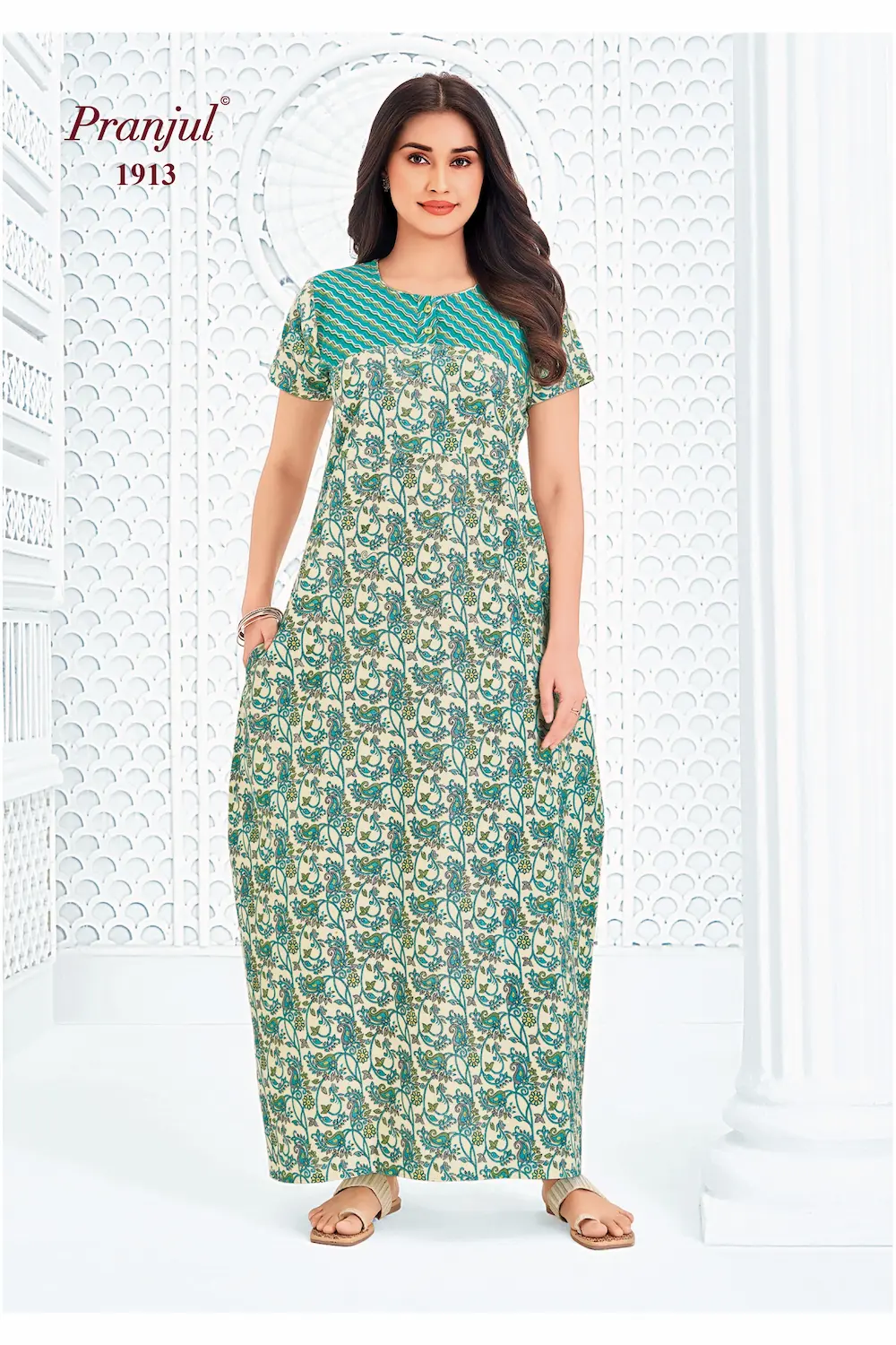pranjul cotton nighty