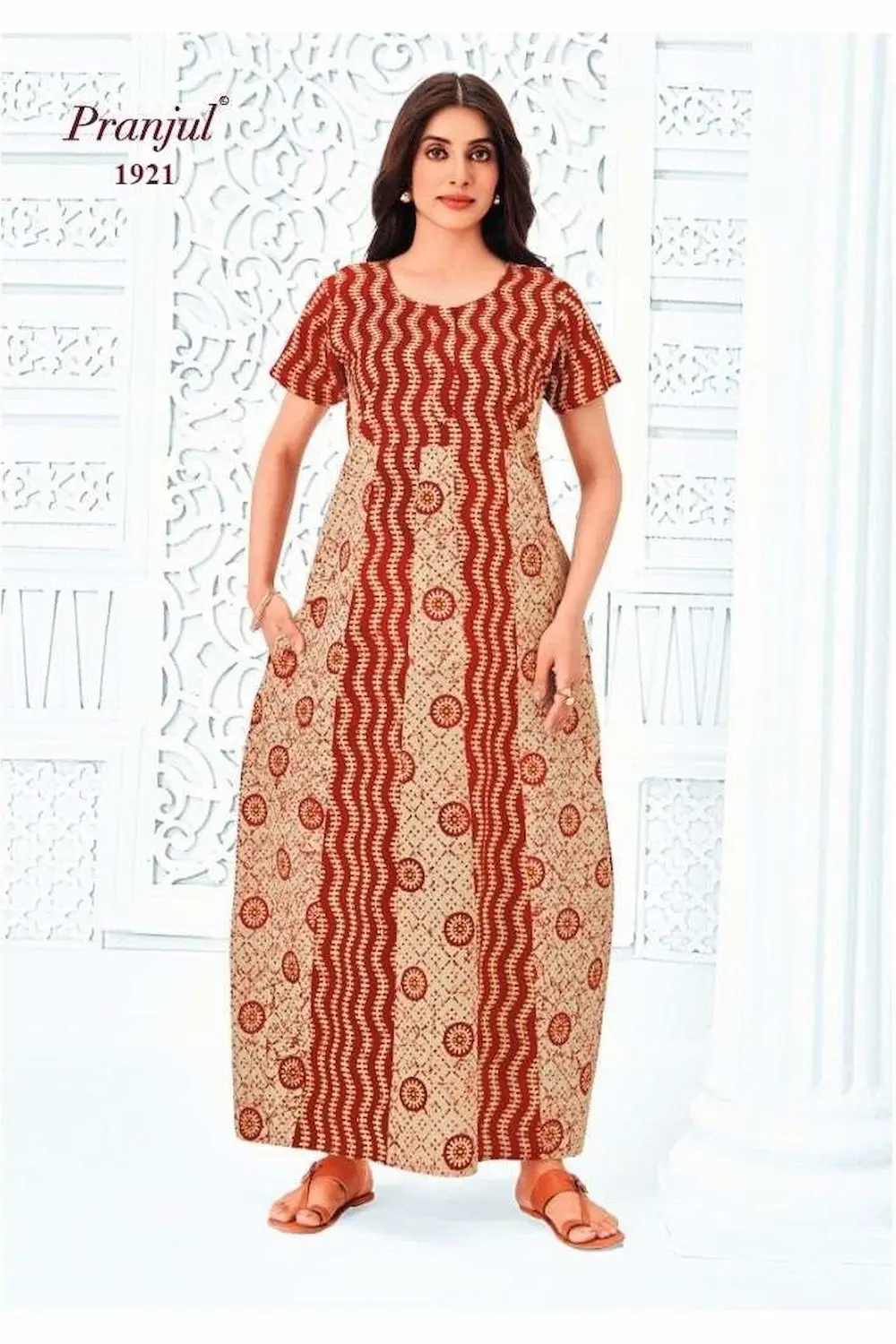 pranjul cotton nighty