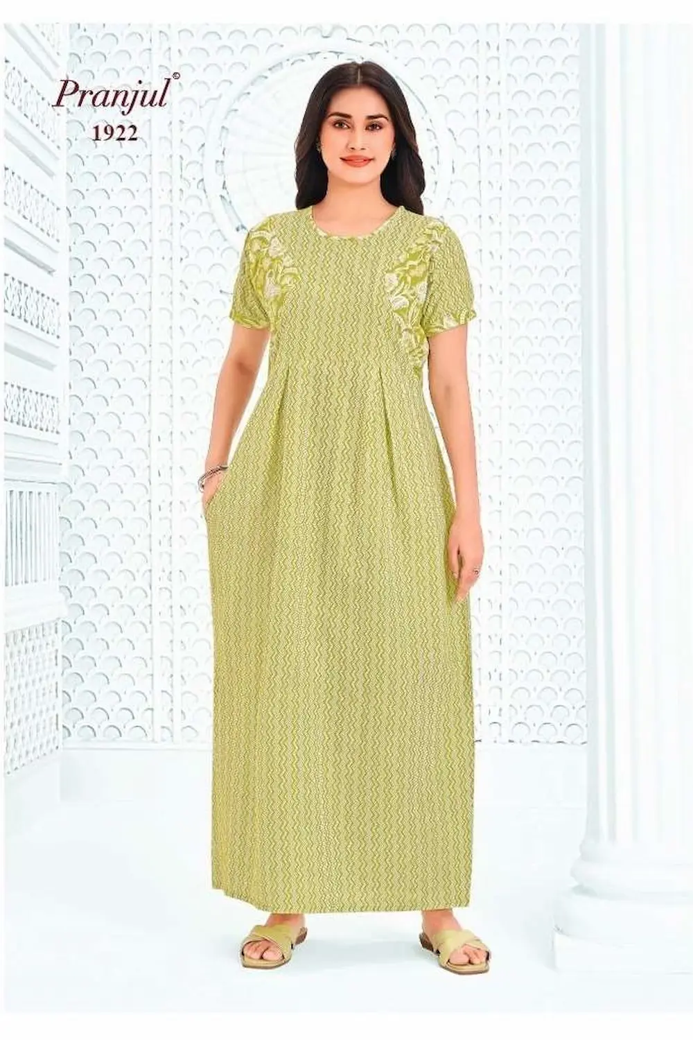 pranjul cotton nighty