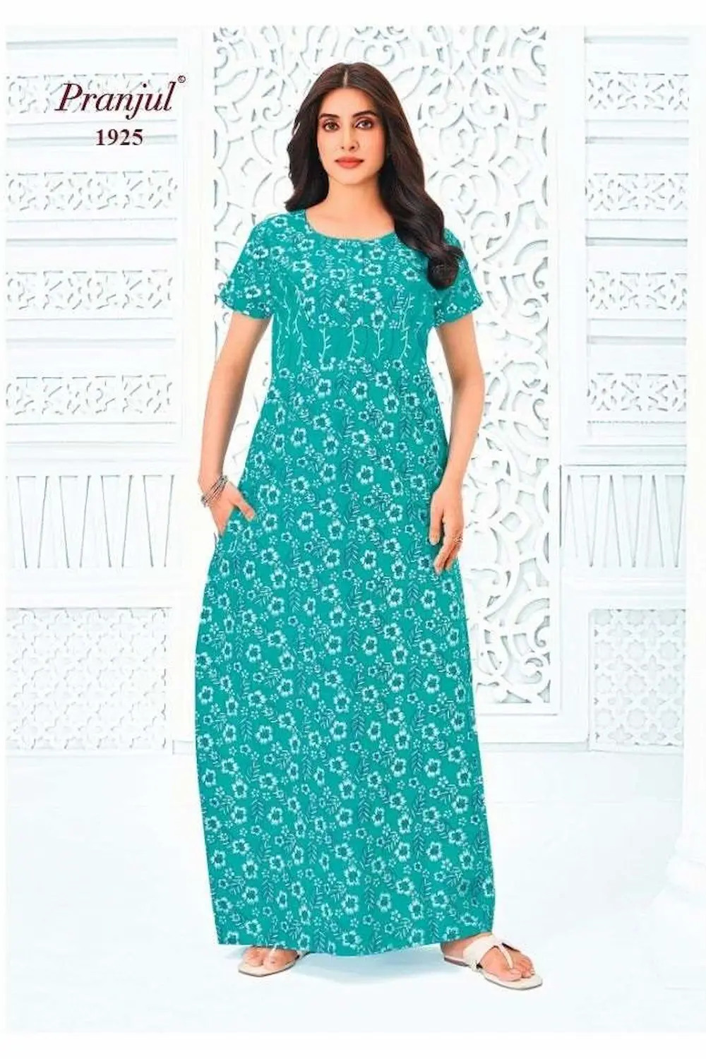pranjul cotton nighty