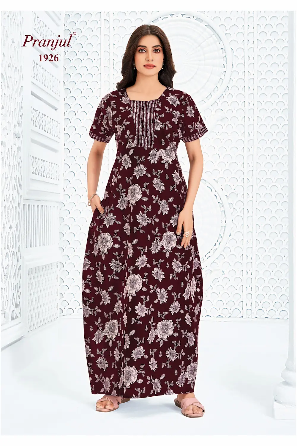 pranjul cotton nighty
