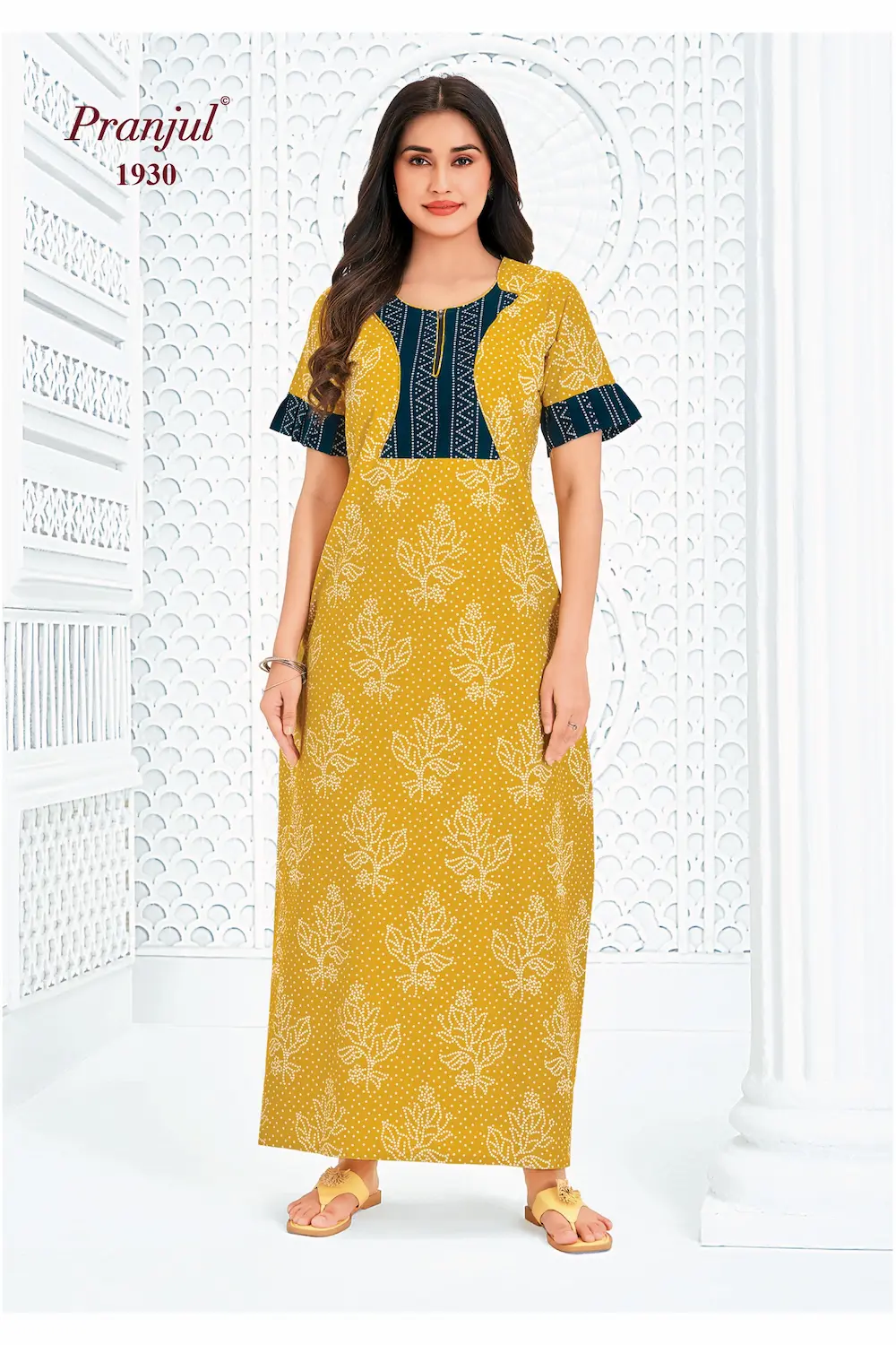 pranjul cotton nighty
