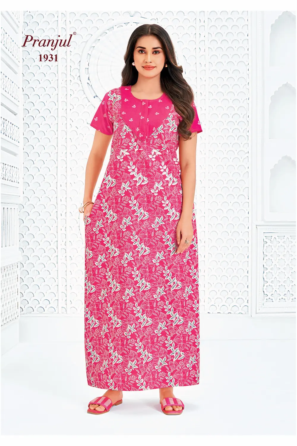pranjul cotton nighty