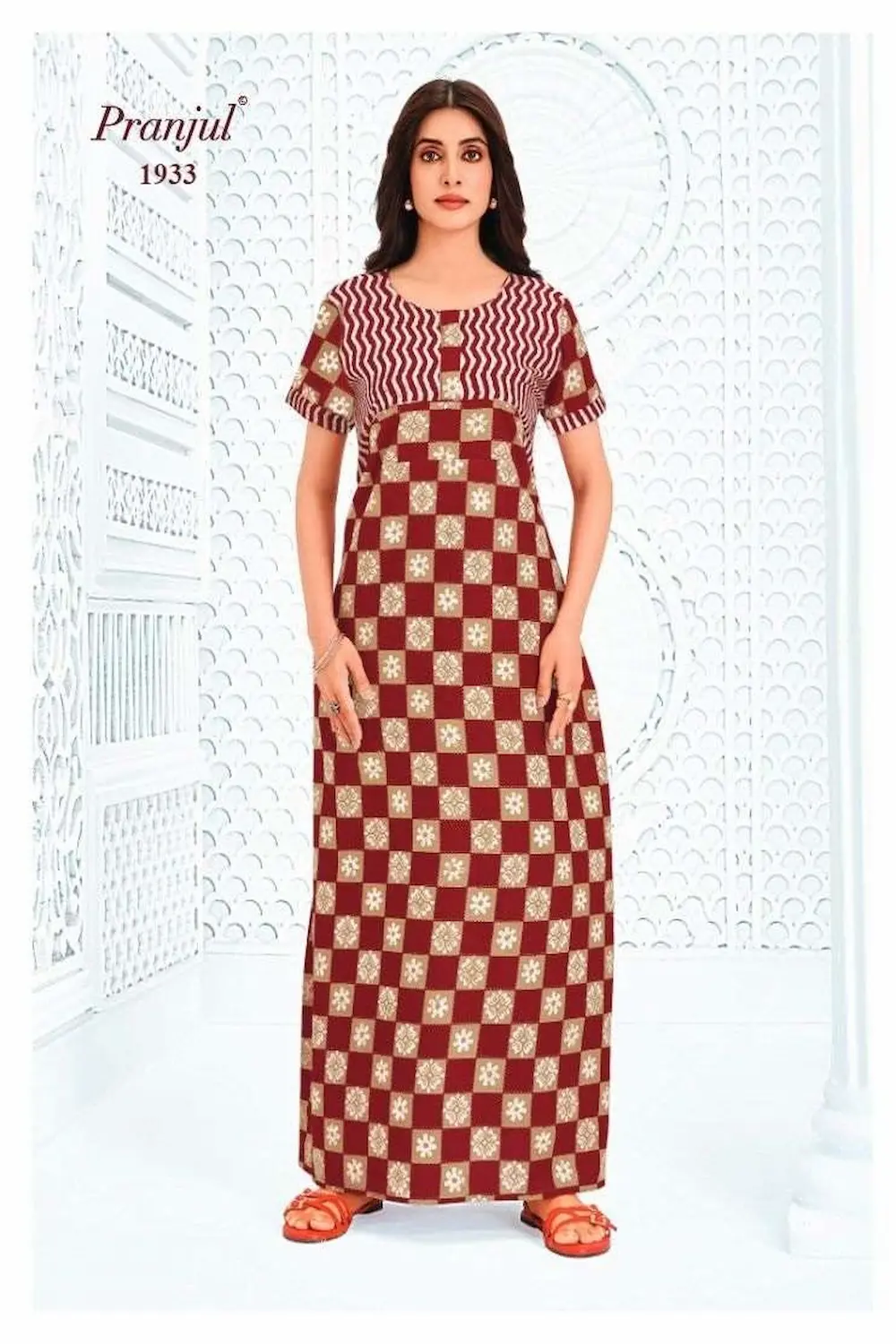 pranjul cotton nighty