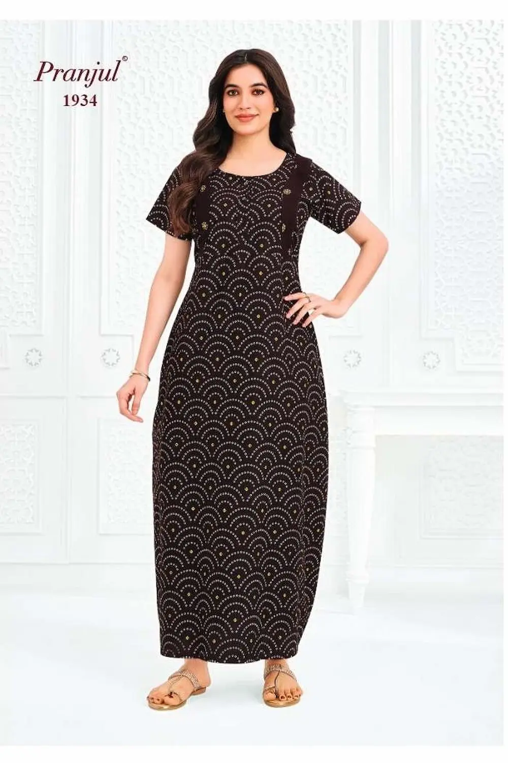 pranjul cotton nighty